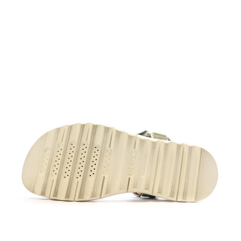 Sandales Kaki Femme Geox Xand
