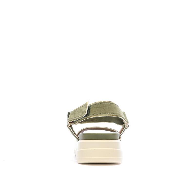 Sandales Kaki Femme Geox Xand