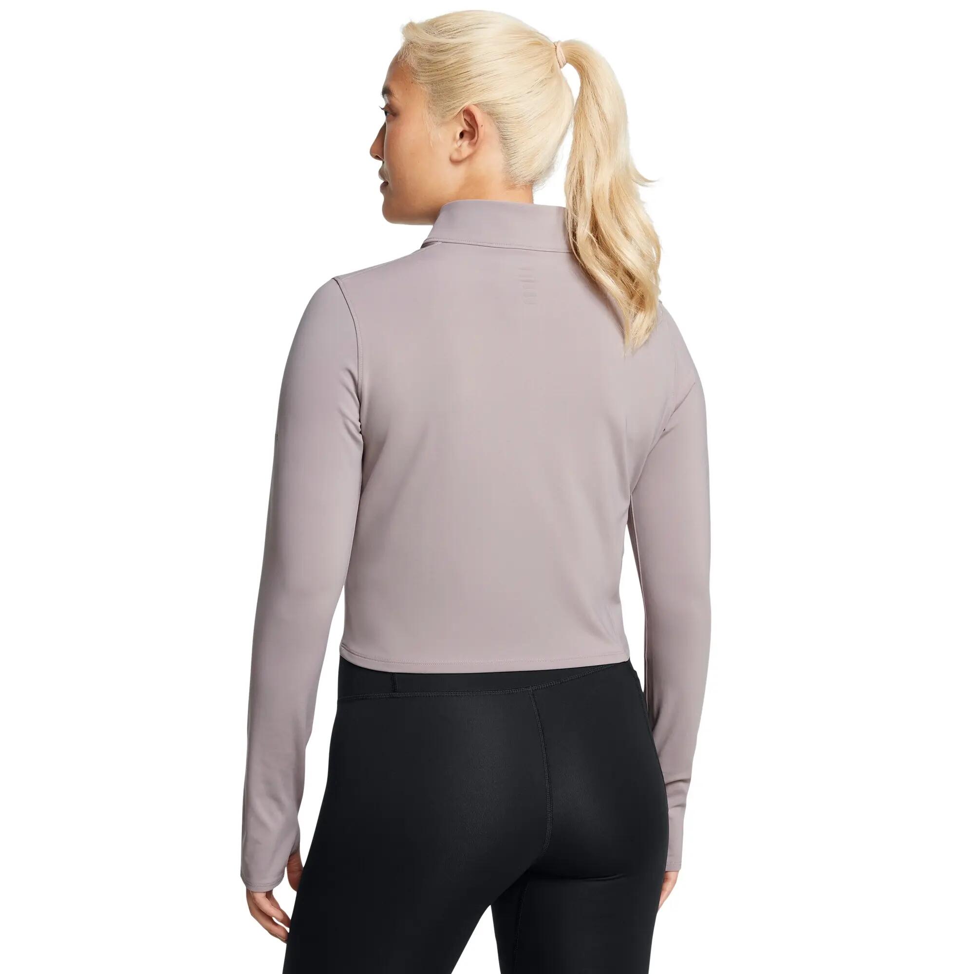 Felpa 1/2 zip in maglia donna Under Armour Launch Elite 4/5