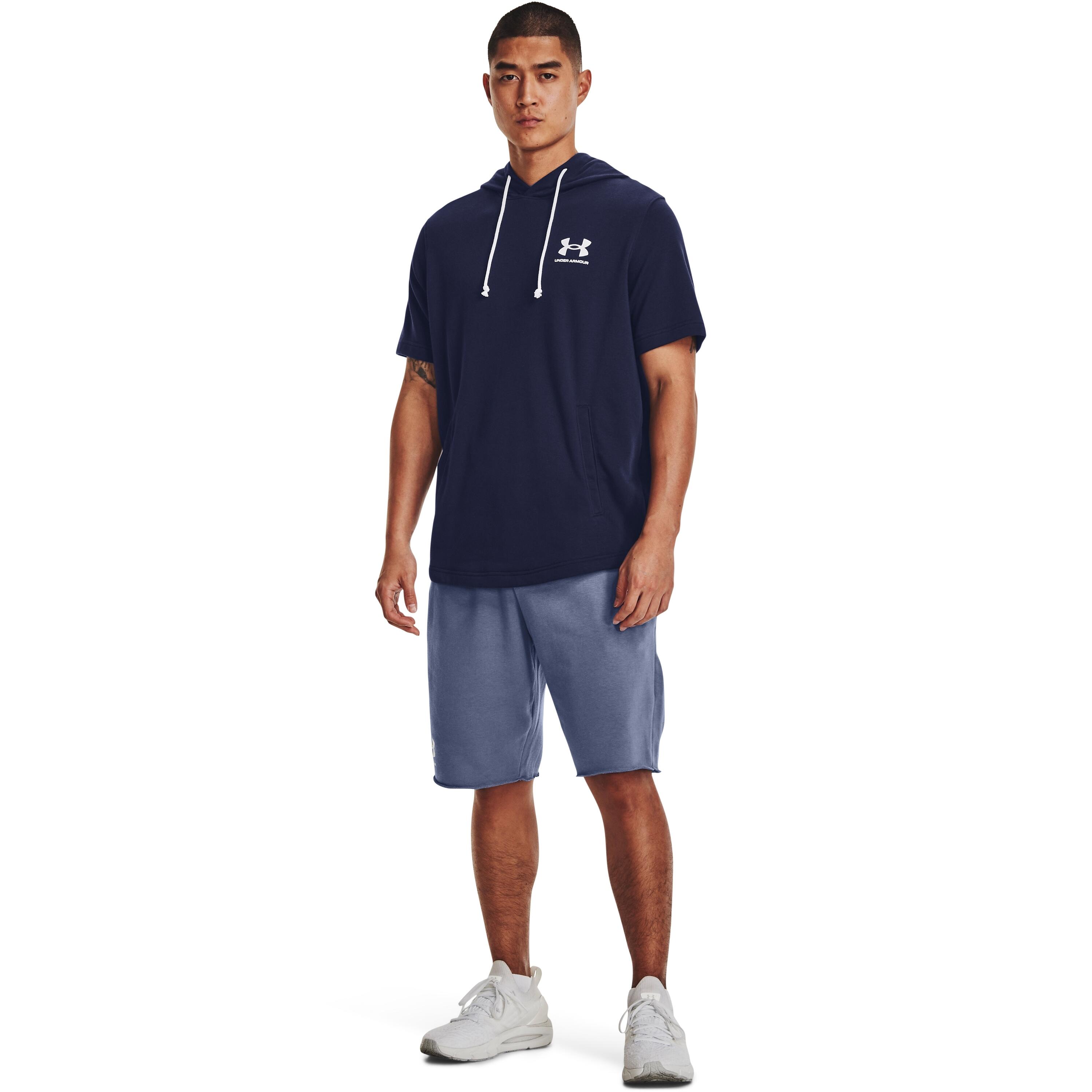 Capuchon met korte mouwen Under Armour Rival Terry LC 4/6