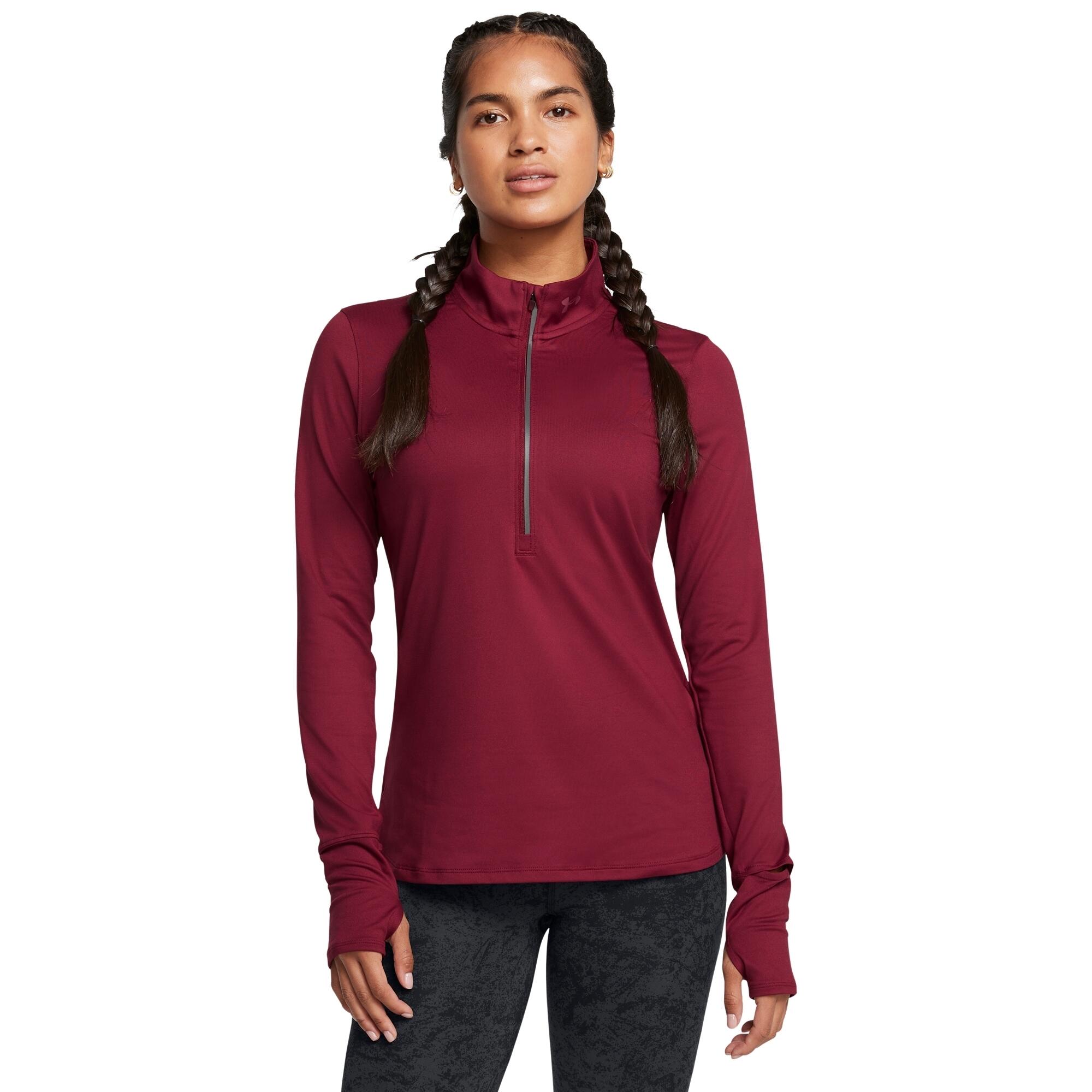 Dames sweatshirt met 1/2 rits Under Armour Qualifier 2/5