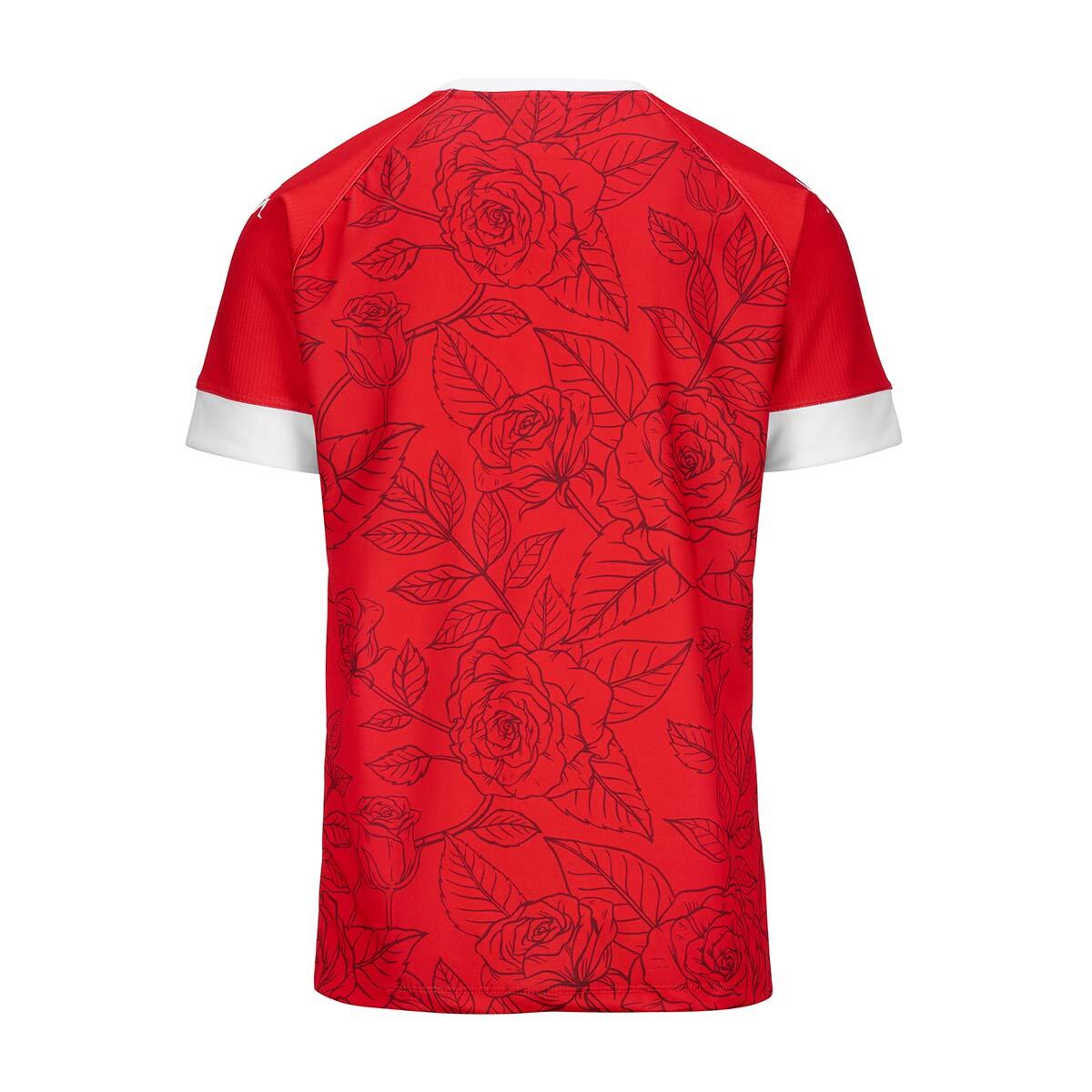 Maillot Rugby Kooga Taille M – Rouge/Noir/Blanc, Neuf Avec Étiquettes