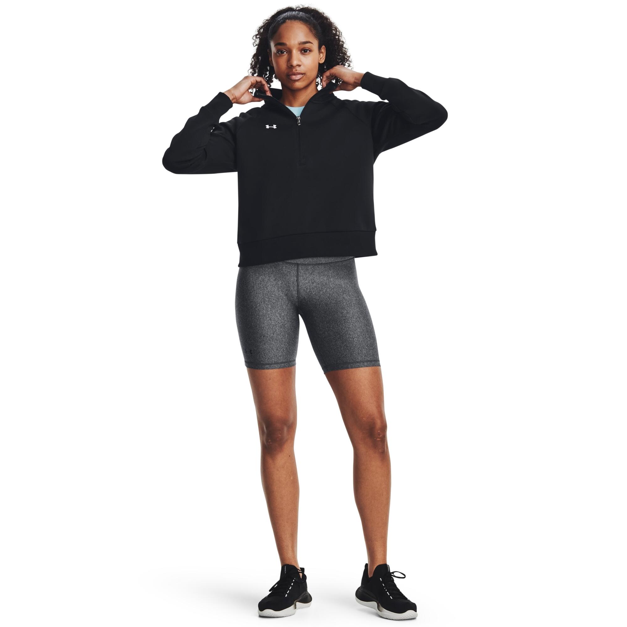 Sweatshirt 1/2 zip molleton femme Under Armour Rival 2/6