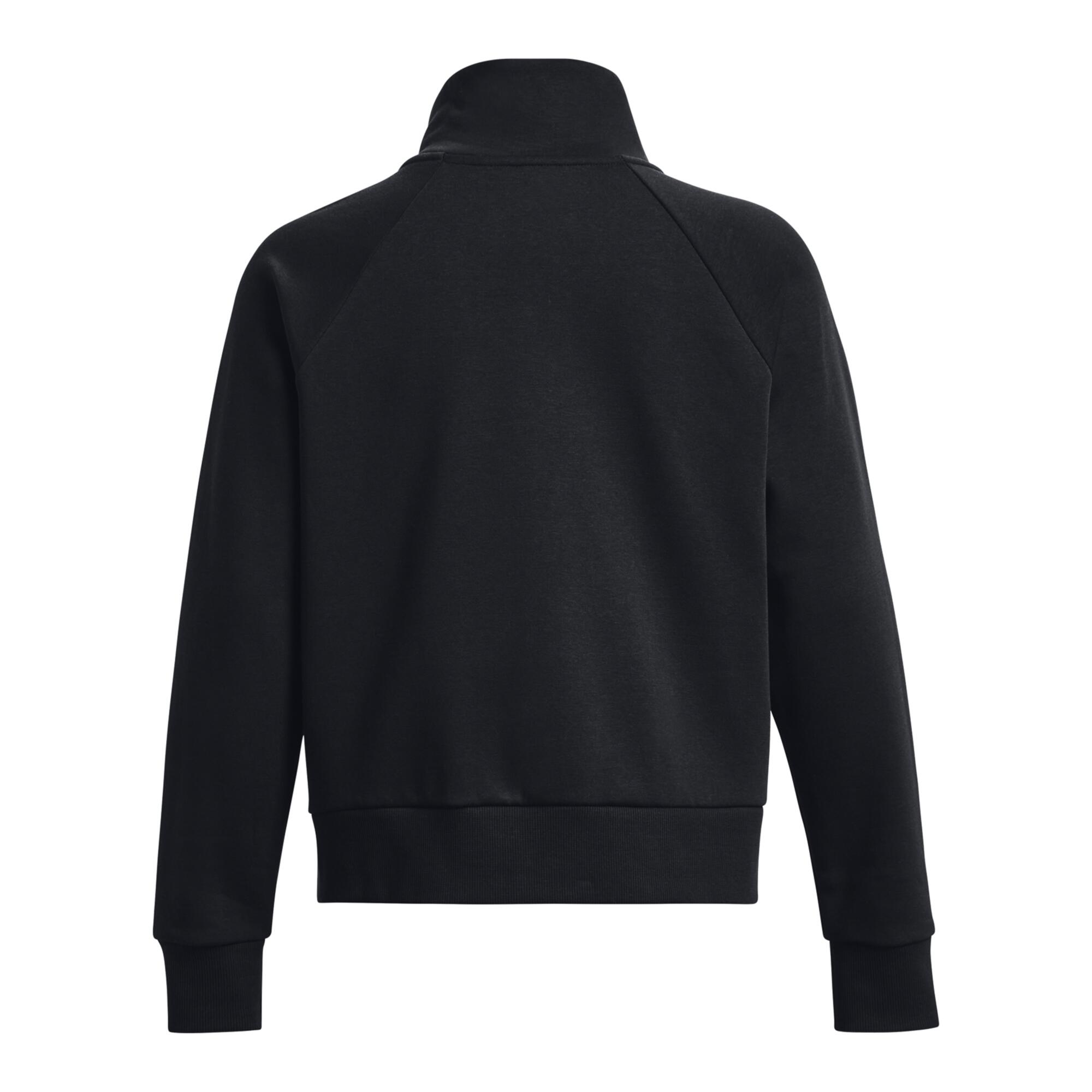 Sweatshirt 1/2 zip molleton femme Under Armour Rival 4/6