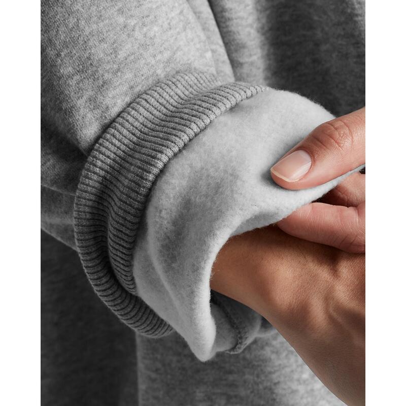 Oversized ronde hals sweatshirt voor dames Under Armour Icon Fleece