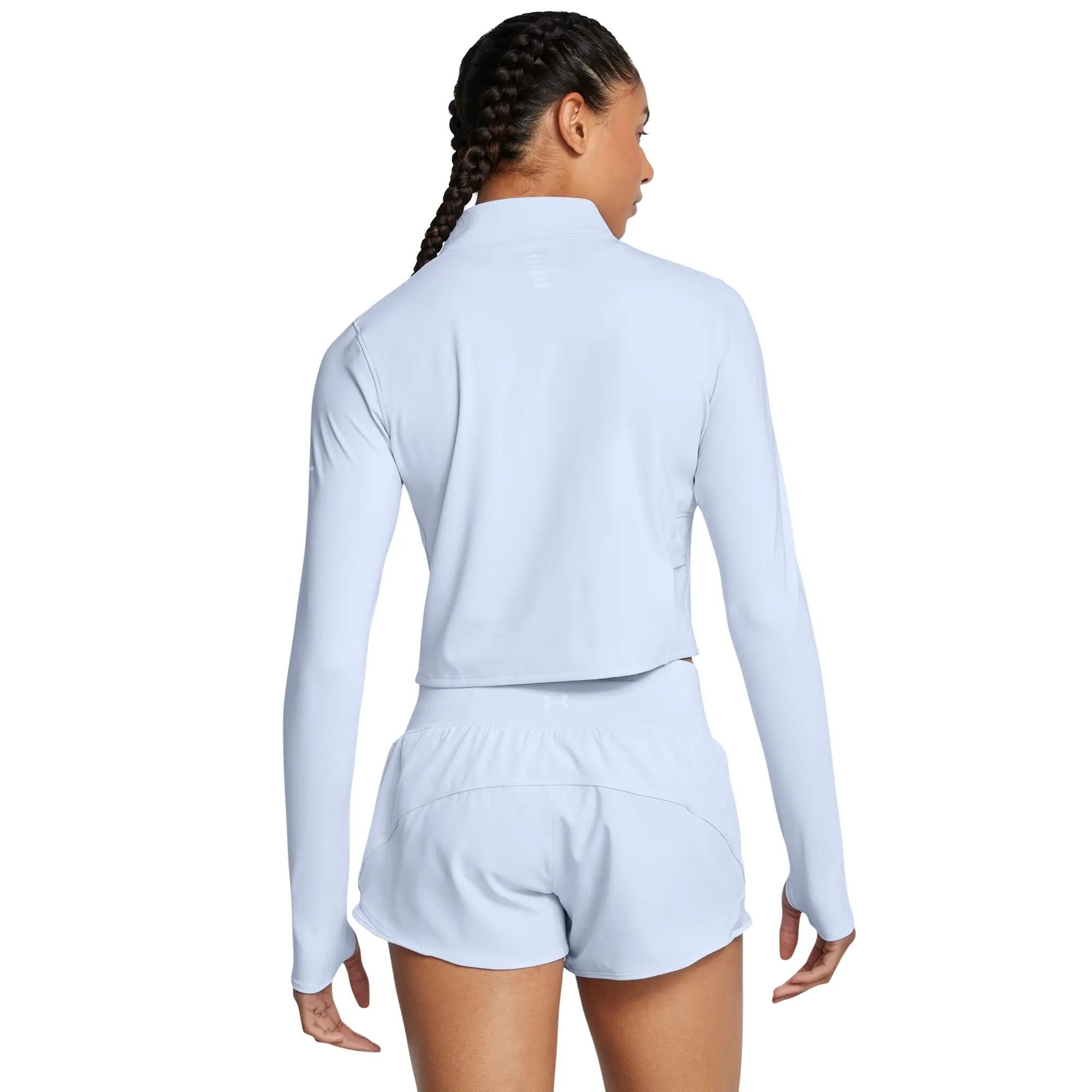 Felpa 1/2 zip in maglia donna Under Armour Launch Elite 4/4