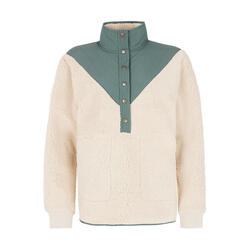 Polaire 1/4 boutonnée femme Protest Cyber