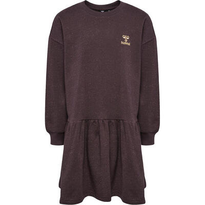 Meisjes jurk met lange mouwen hummel carola