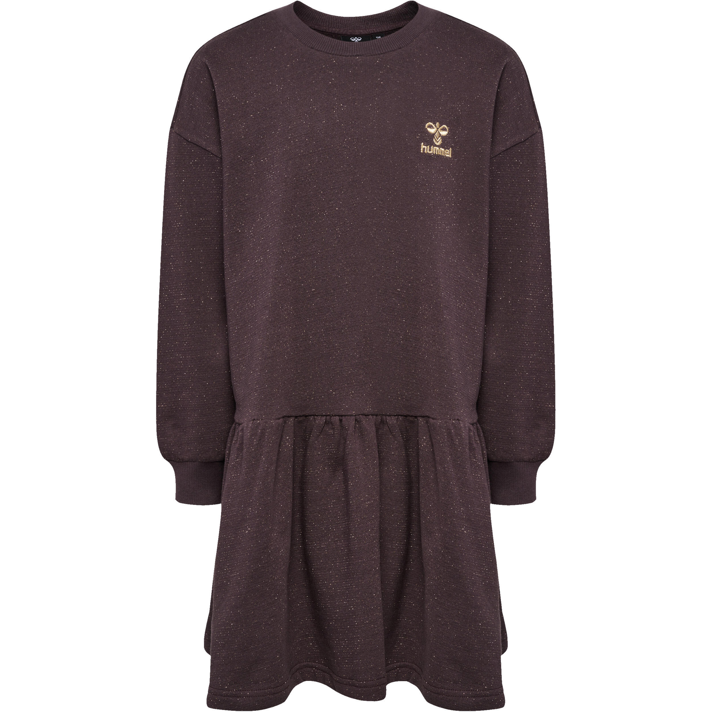 Hummel - Robe Manches Longues Fille Hummel Carola - Robe - Marron|violet -  3 À 4 Ans - Decathlon