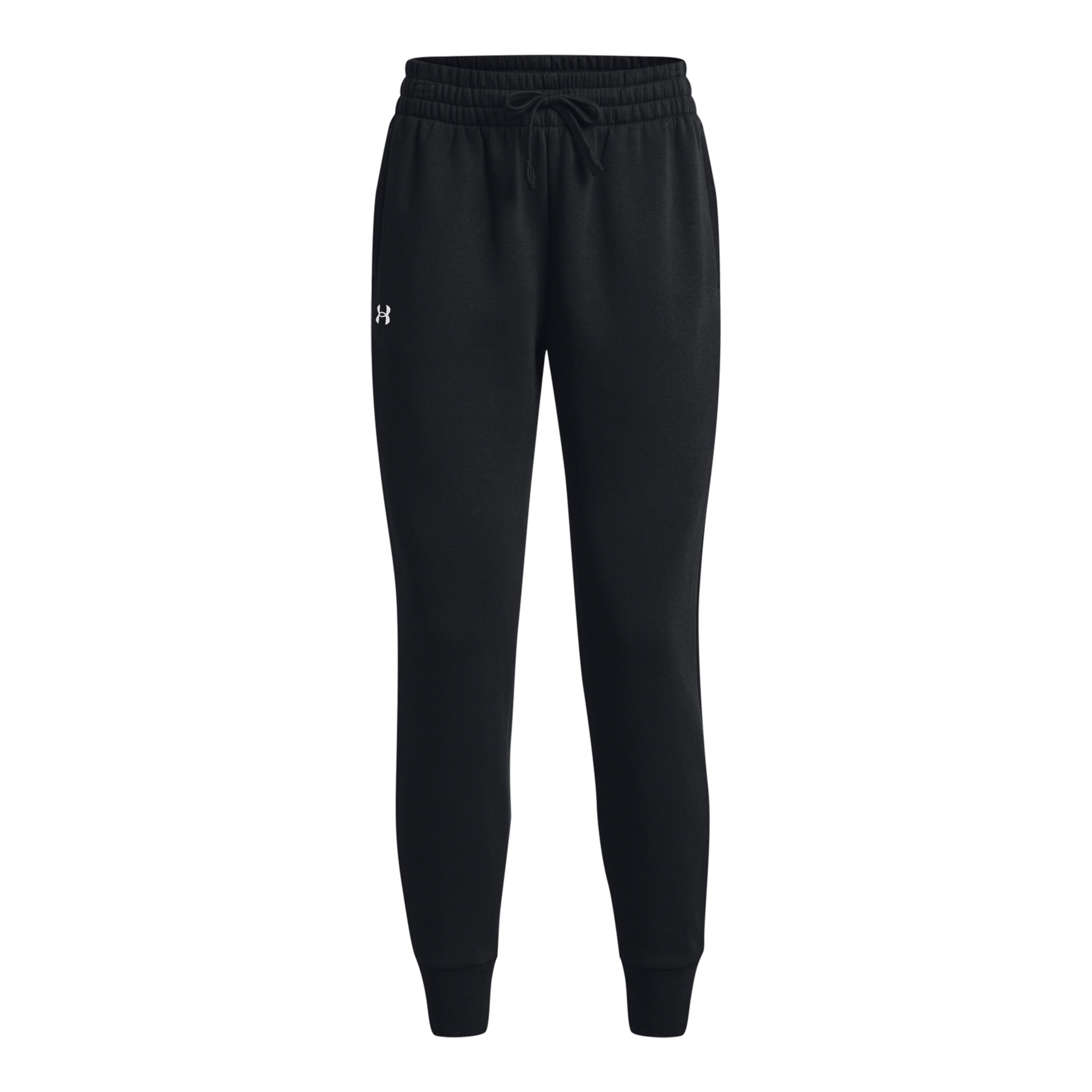 Under Armour - Jogging Femme Under Armour Rival Fleece - Pantalons - Blanc|noir - 52 2xl - Decathlon