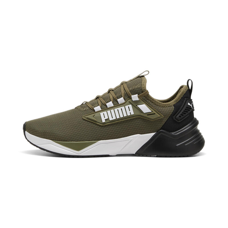 Chaussures de running Retaliate 3 Unisexe PUMA Olive Black Green