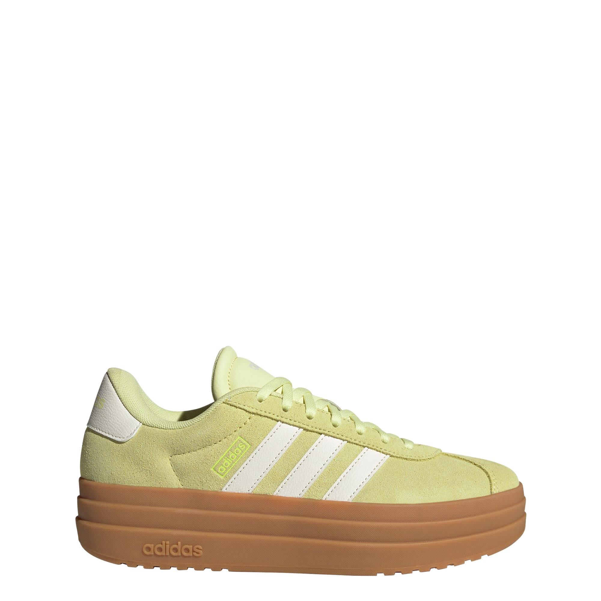 Adidas - Chaussure Vl Court Bold - Chaussures De Sport - Blanc|jaune - 39 2/3 - Decathlon