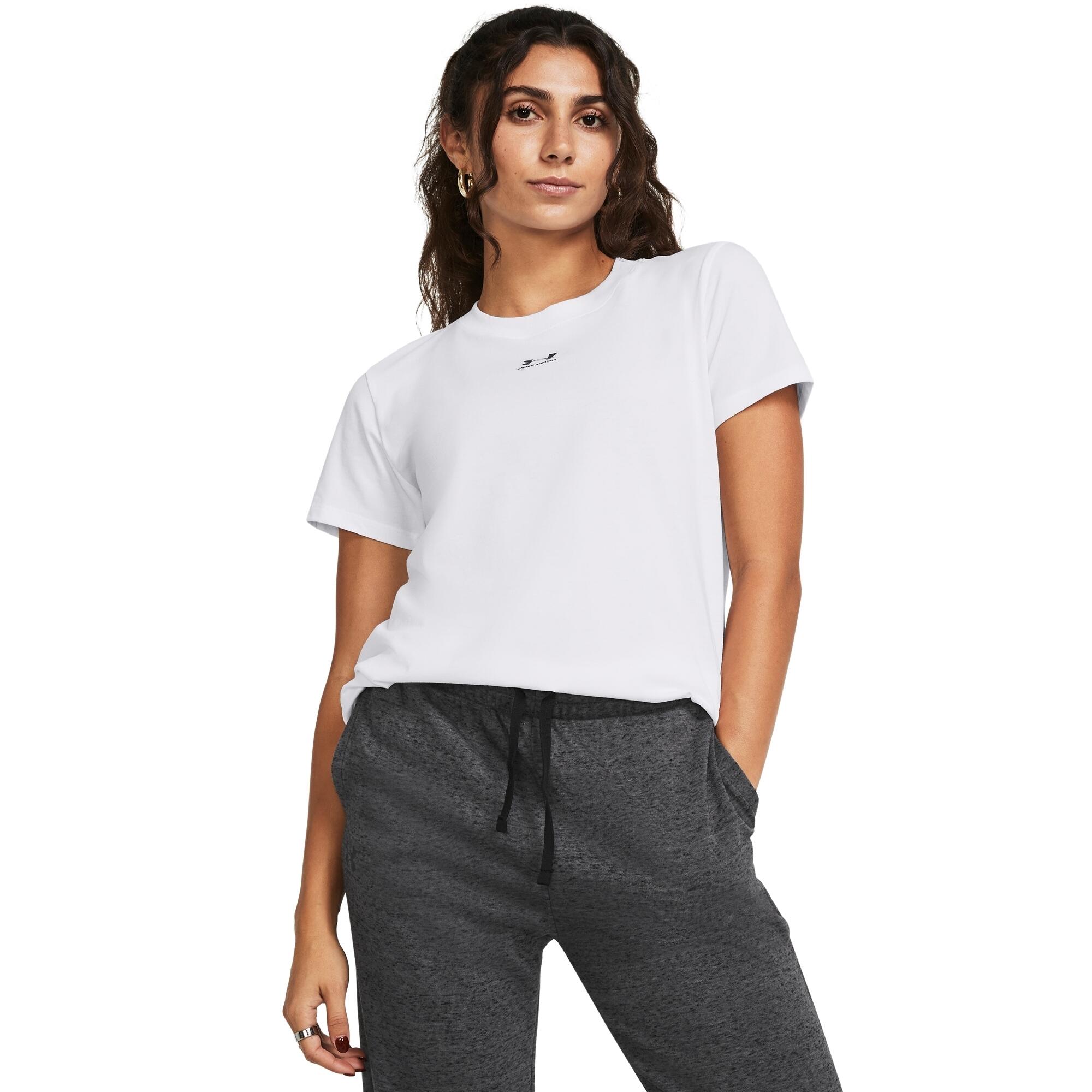 Dames T-shirt Under Armour Rival Core 2/5