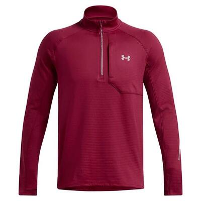 Under armor ua lancering elite cw sweatshirt met halve rits volwassenen