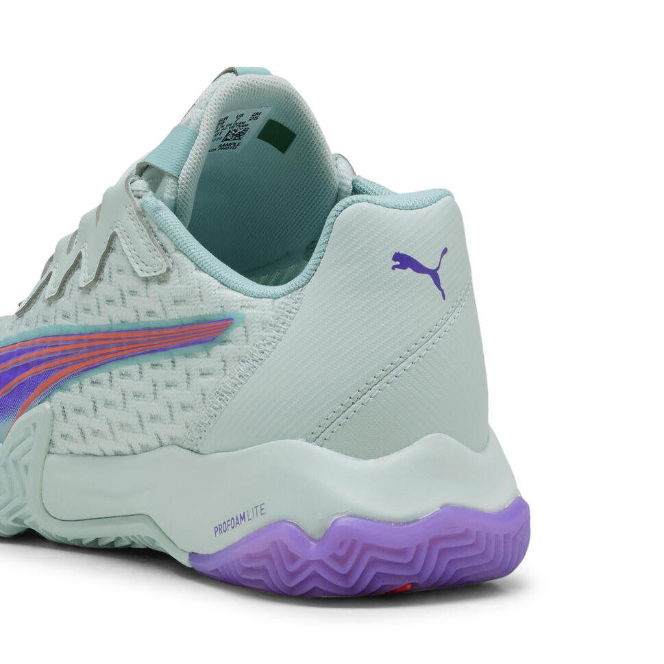 Damskie buty do padla NOVA Elite PUMA Peaceful Blue Purple Glimmer Safe Lake