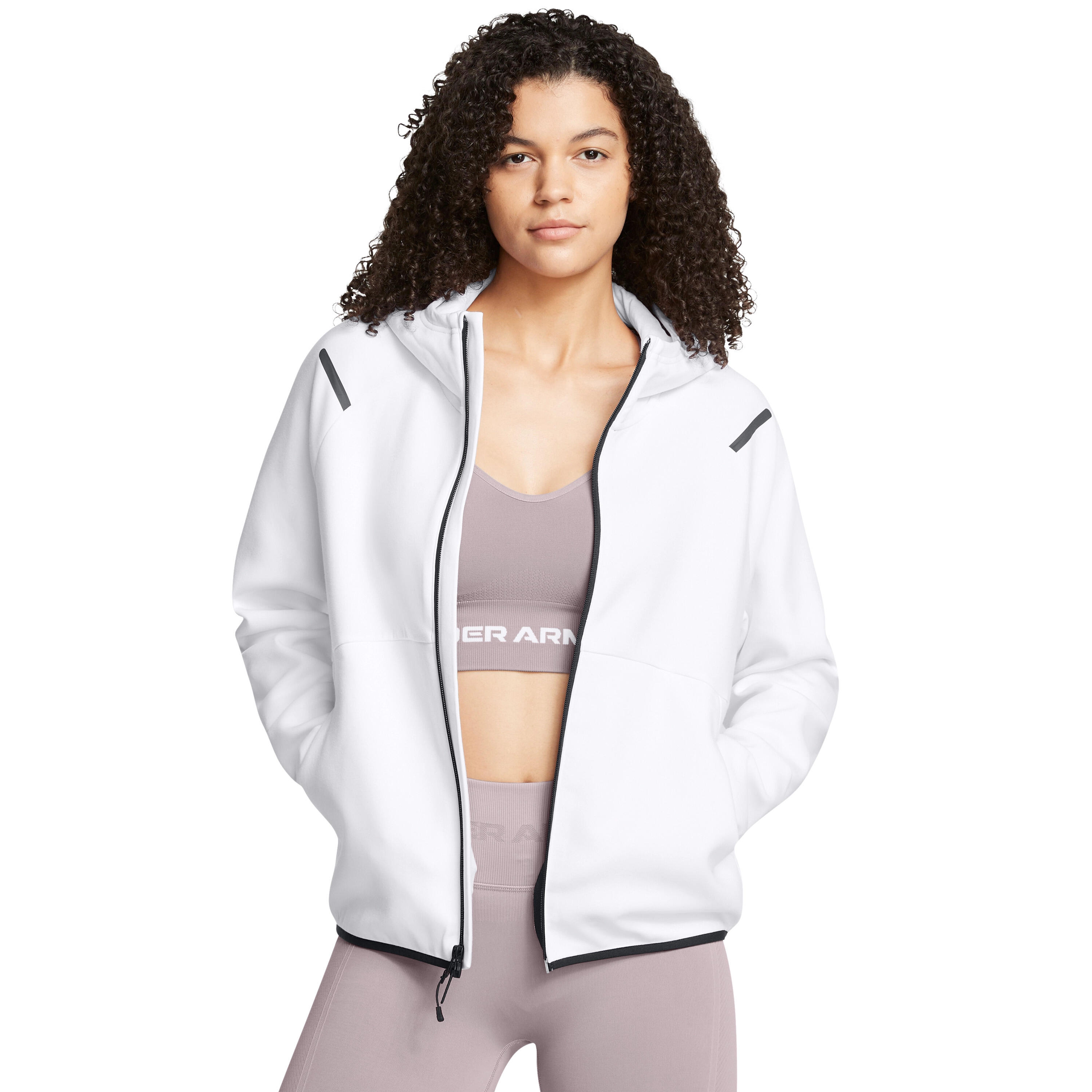 Waterdicht damesjack met rits Under Armour 2/5