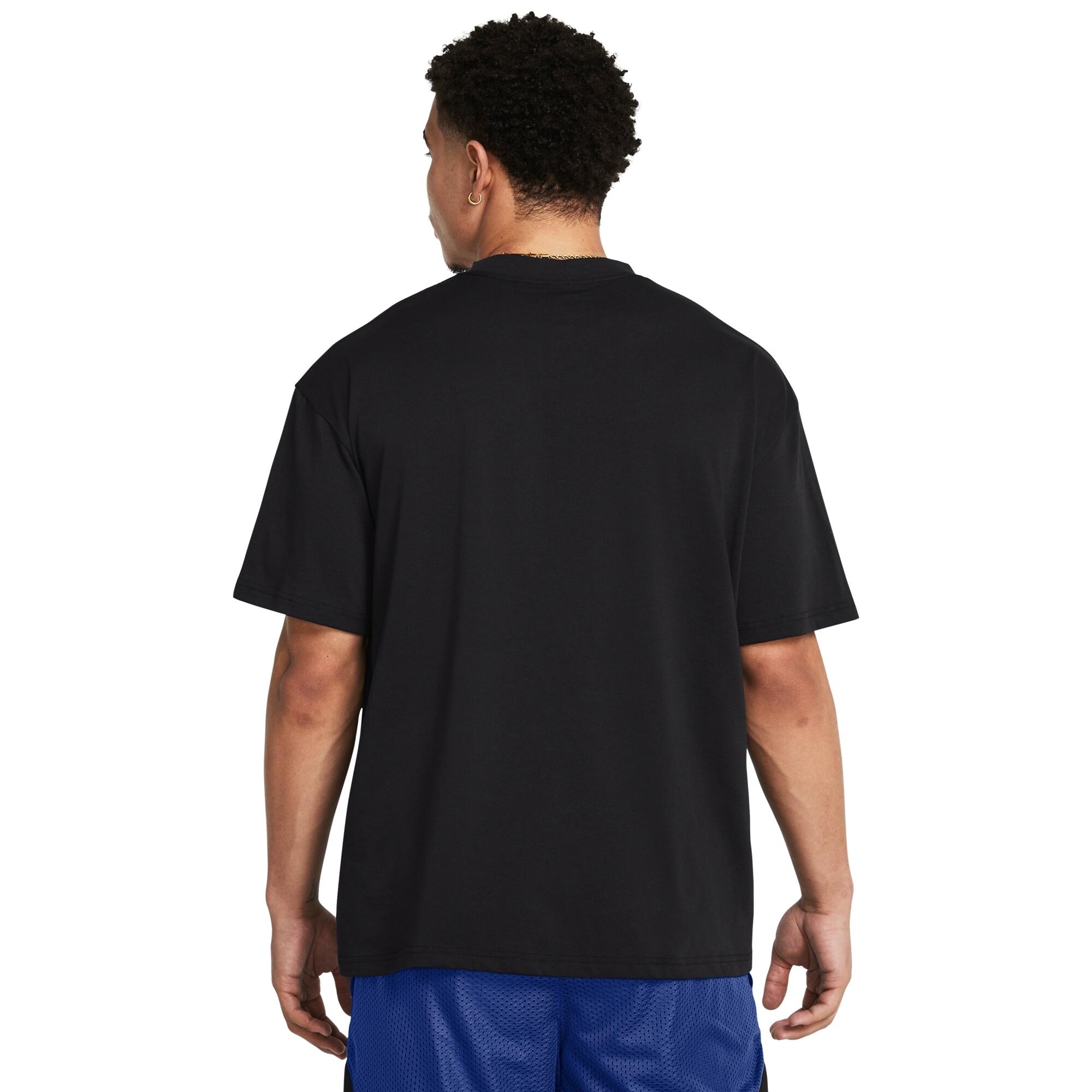 Camiseta oversized con logo Under Armour Heavyweight 4/4