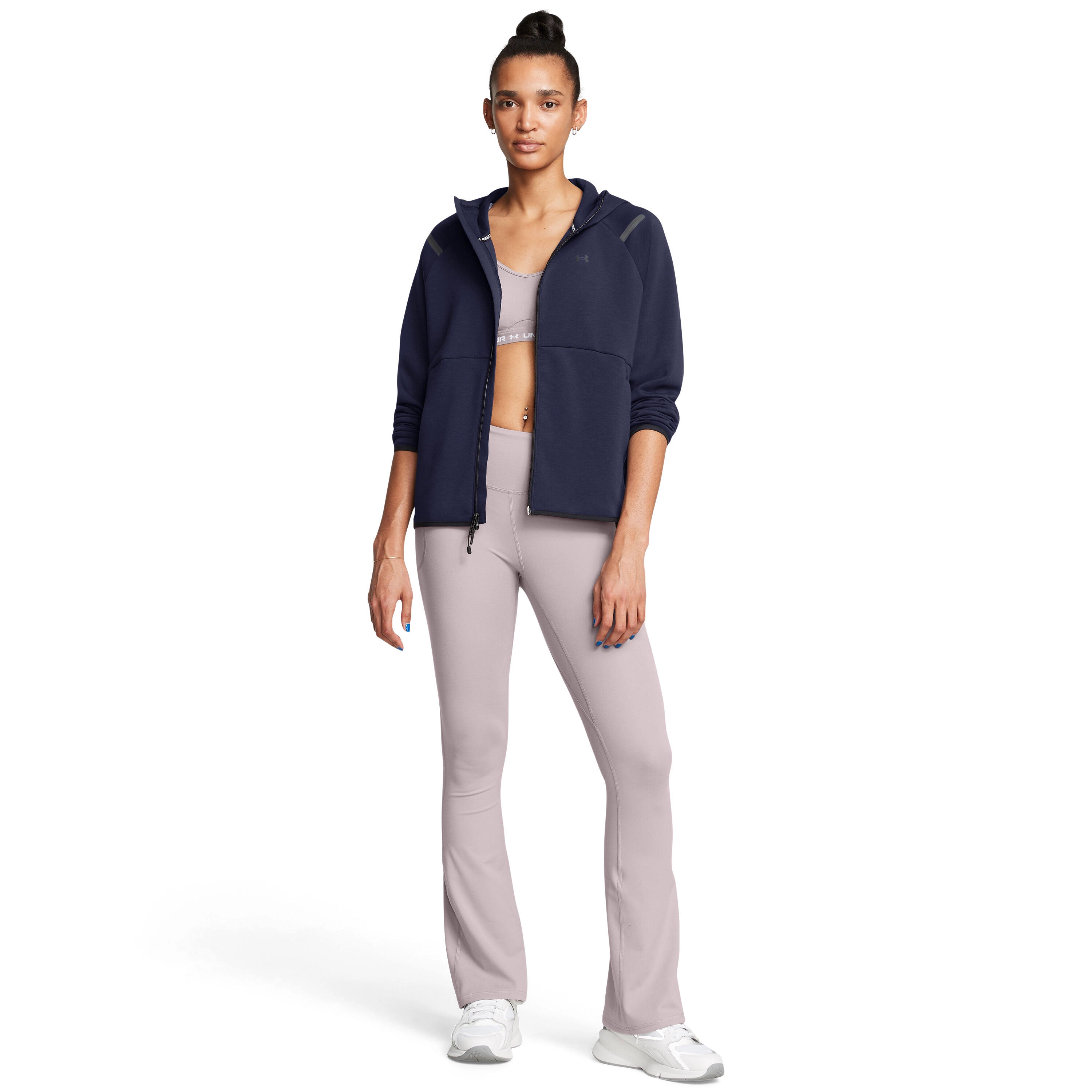 Impermeabile con cerniera con cappuccio da donna Under Armour 3/5