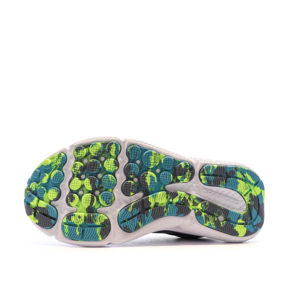 Chaussures de Running Gris /Vert Garçon Under Armour Assert 10 5/7