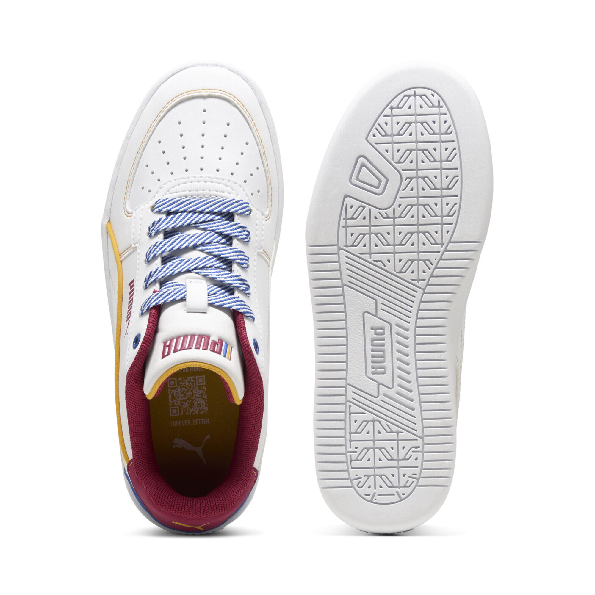 Caven 2.0 Starblitz Sneakers Jugendliche PUMA White Vivid Blue Port Red 4/15