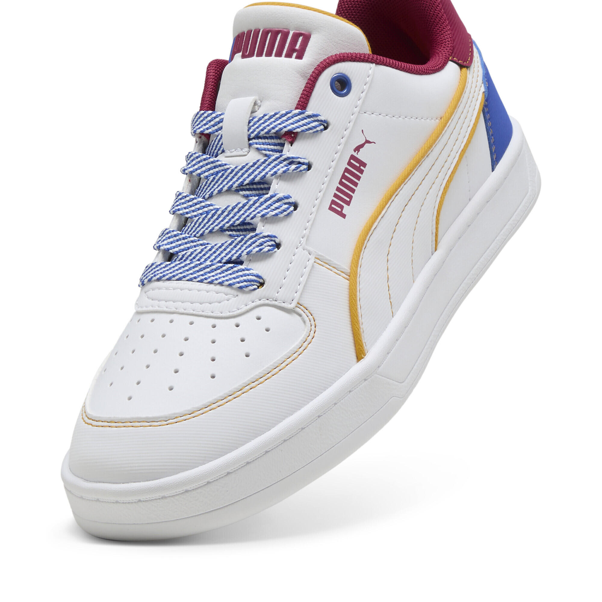 Caven 2.0 Starblitz Sneakers Jugendliche PUMA White Vivid Blue Port Red 6/15
