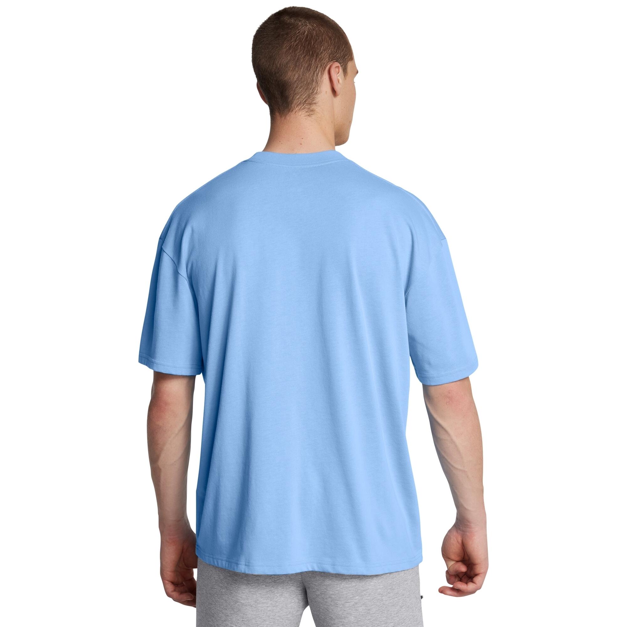 Maglietta oversize con logo Under Armour Heavyweight 4/4