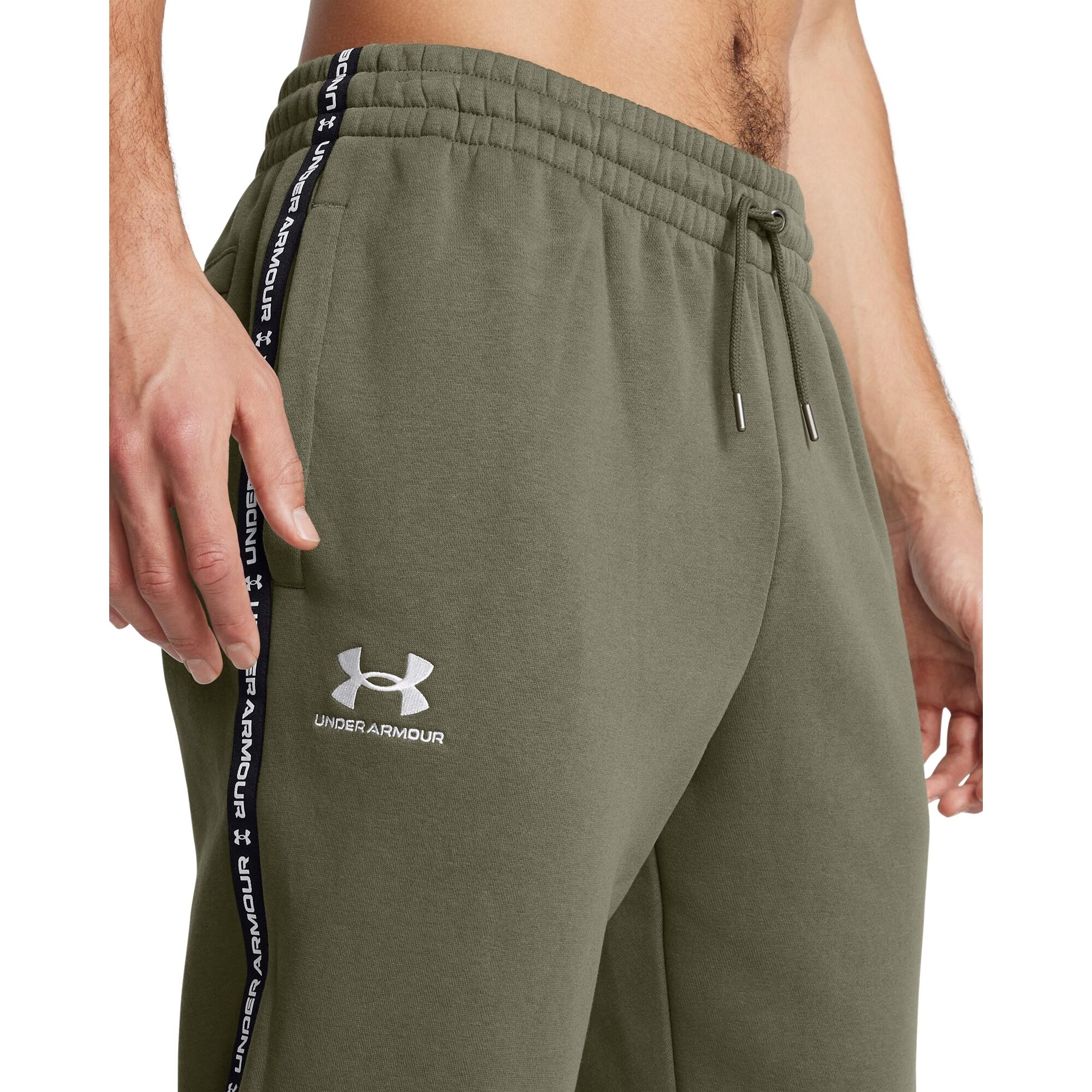 Pantalon de jogging à bandes griffées Under Armour Icon Fleece 6/7