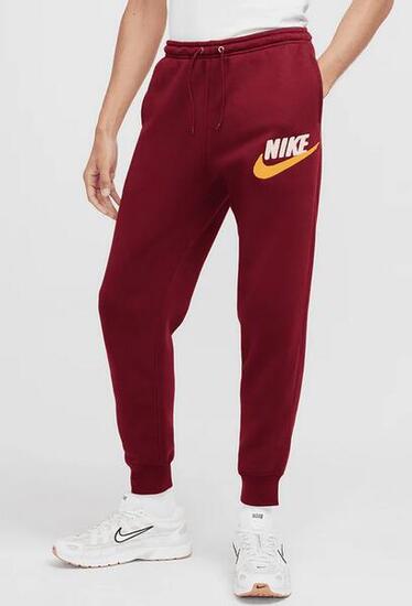 Pantalone uomo nike m nk club bb jogger chnl ftra - bordeaux