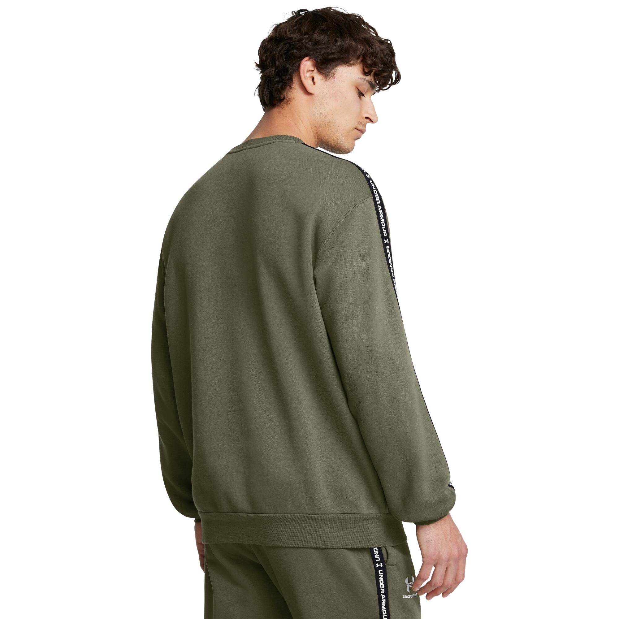 Sweatshirt met ronde hals en gestreepte logo's Under Armour Icon Fleece 5/6