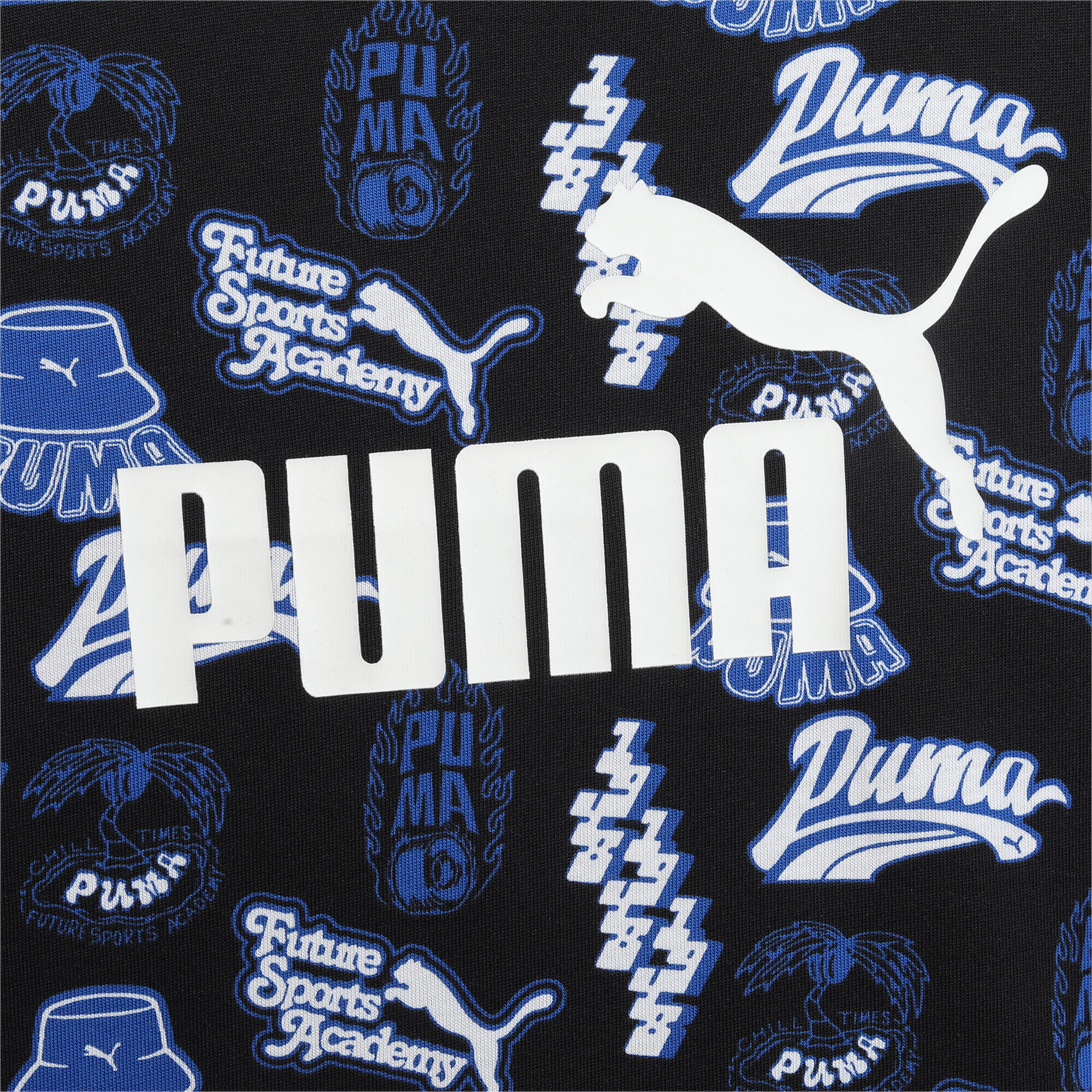 T-shirt Puma modelo 679239-01 para crianças unissex 3/4