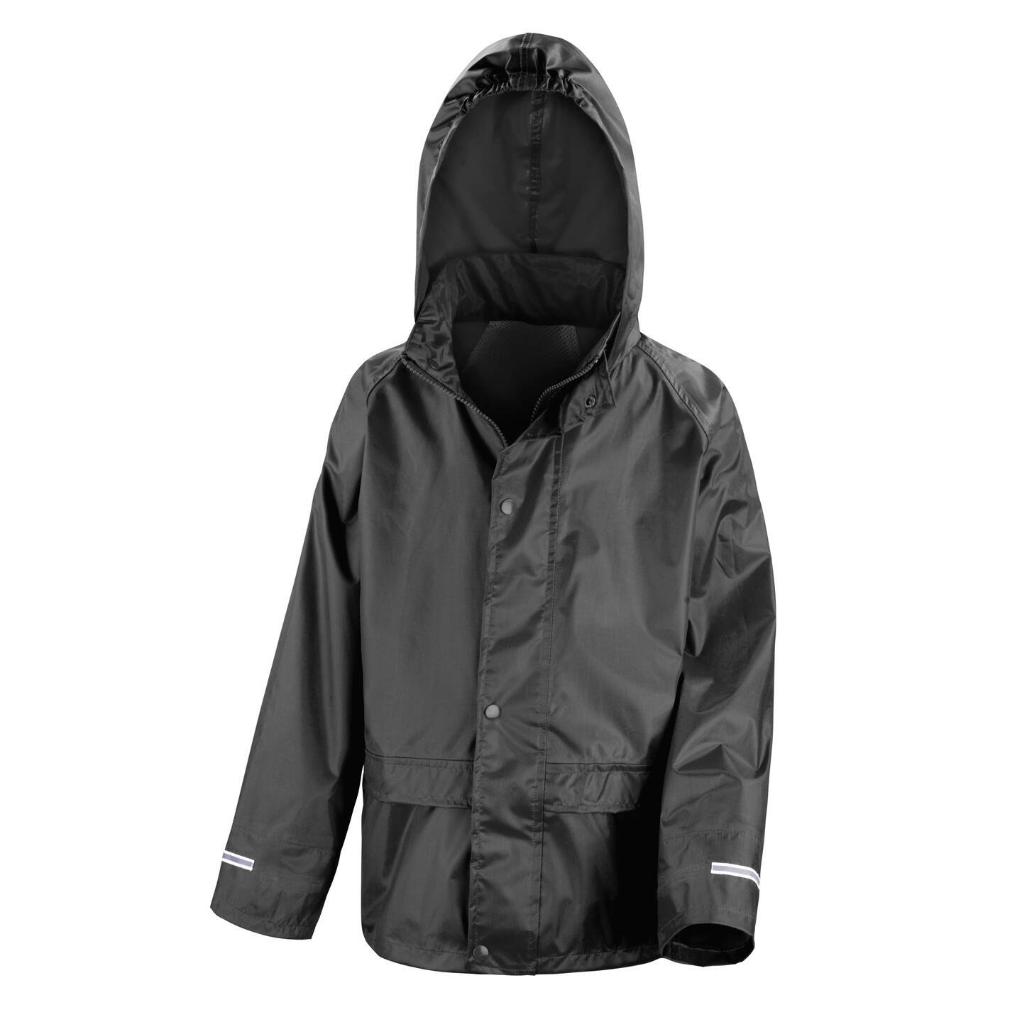 Result Childrens/Kids Core Junior Stormdri Rain Over Jacket