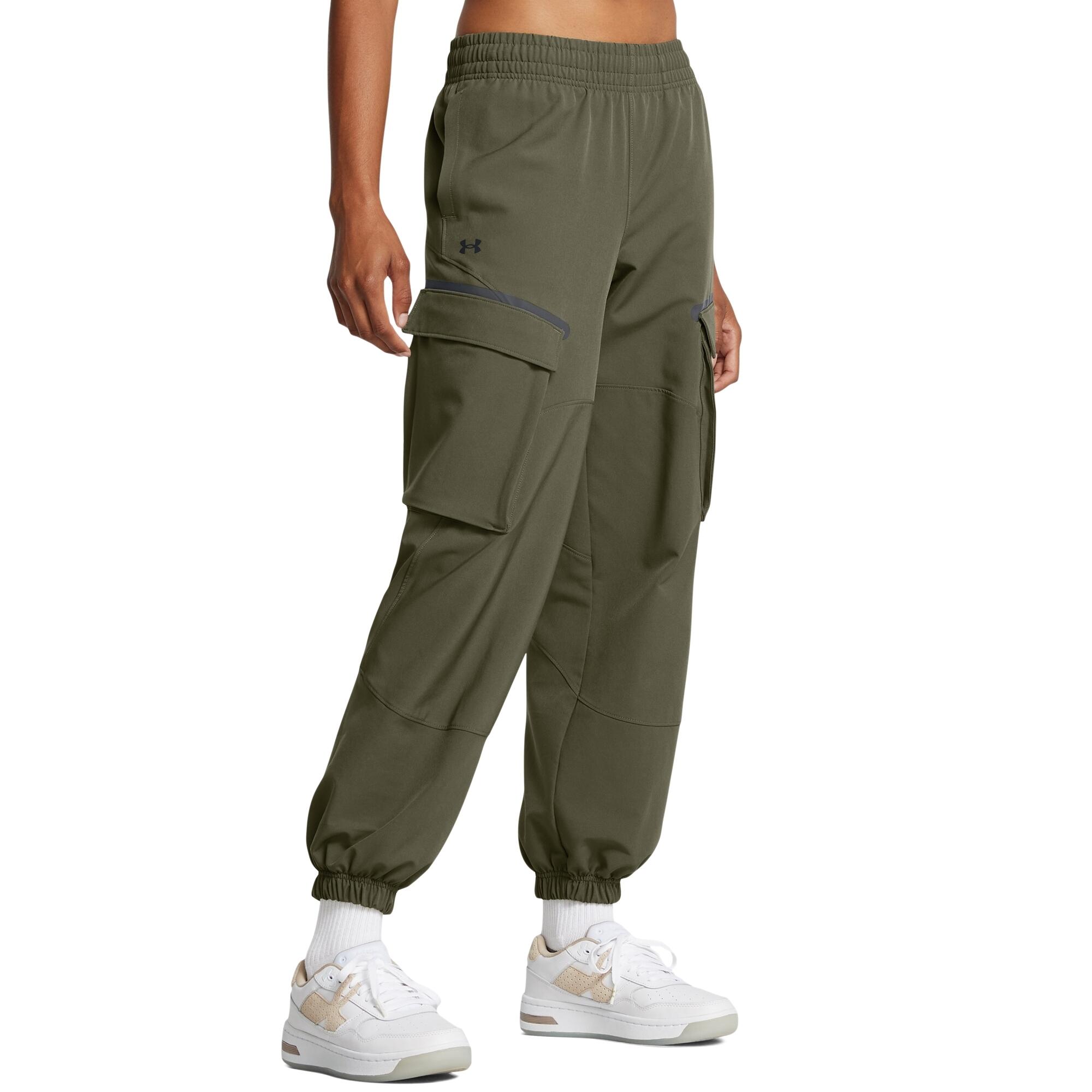 Dames cargo broek Under Armour Unstoppable 2/6