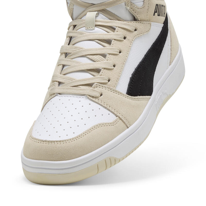 Sneakersy unisex Rebound v6 SD PUMA Alpine Snow Black White