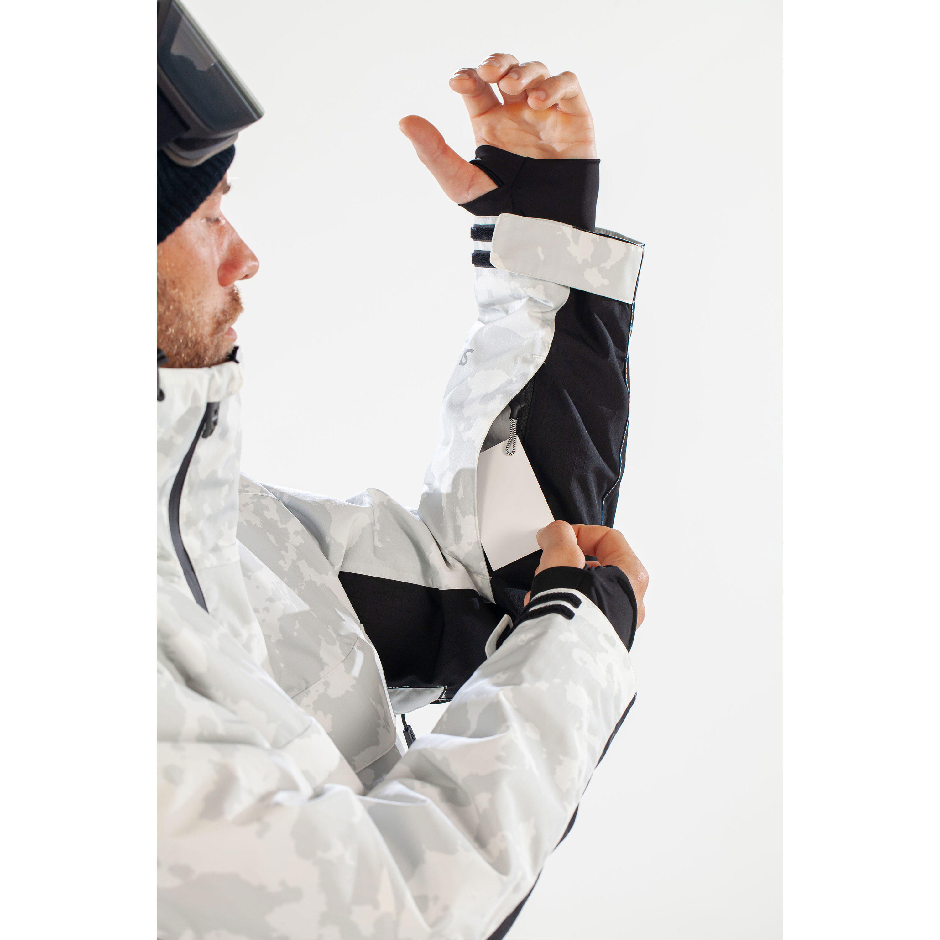 Whiteroom Map Ski Jacket White 4/7