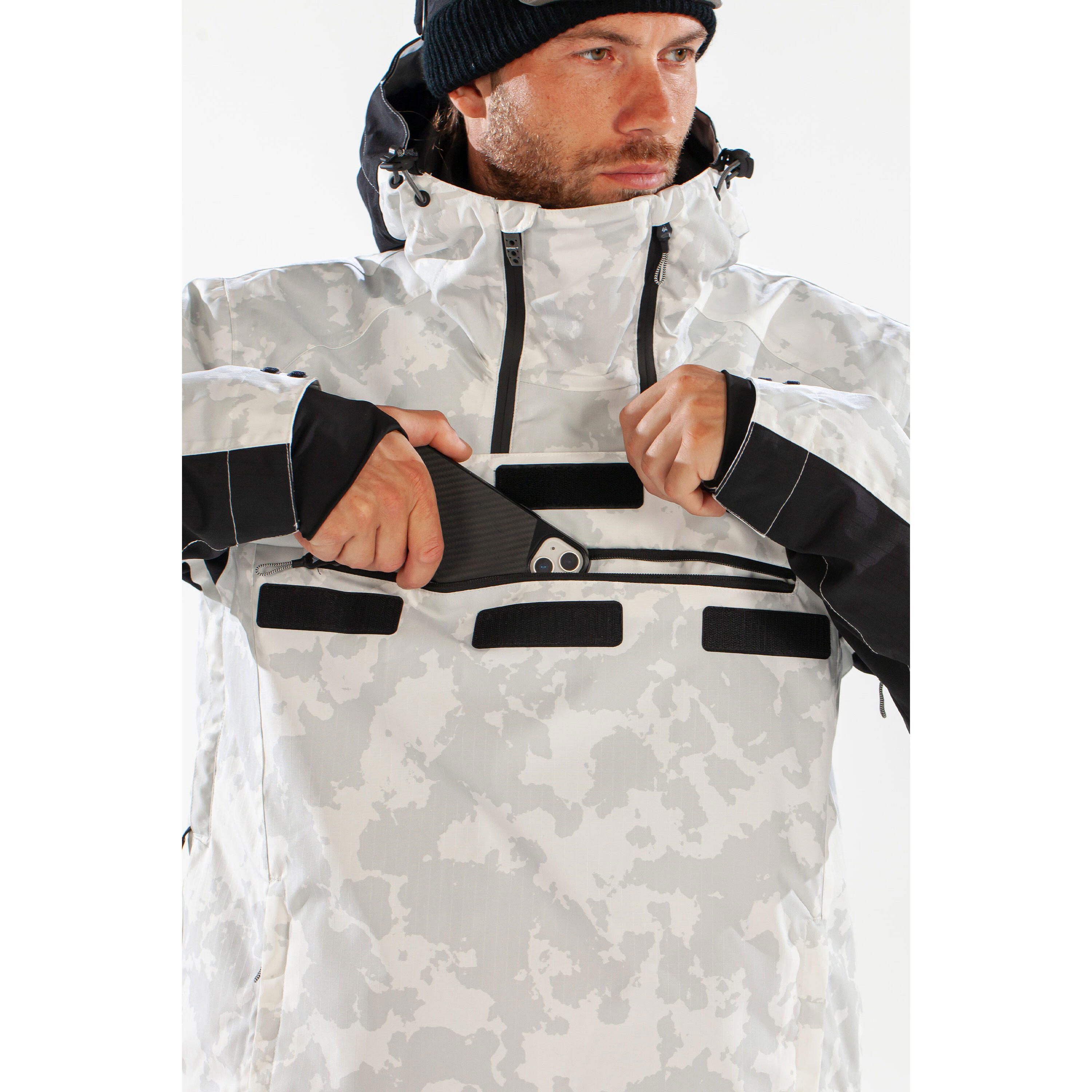 Whiteroom Map Ski Jacket White 5/7
