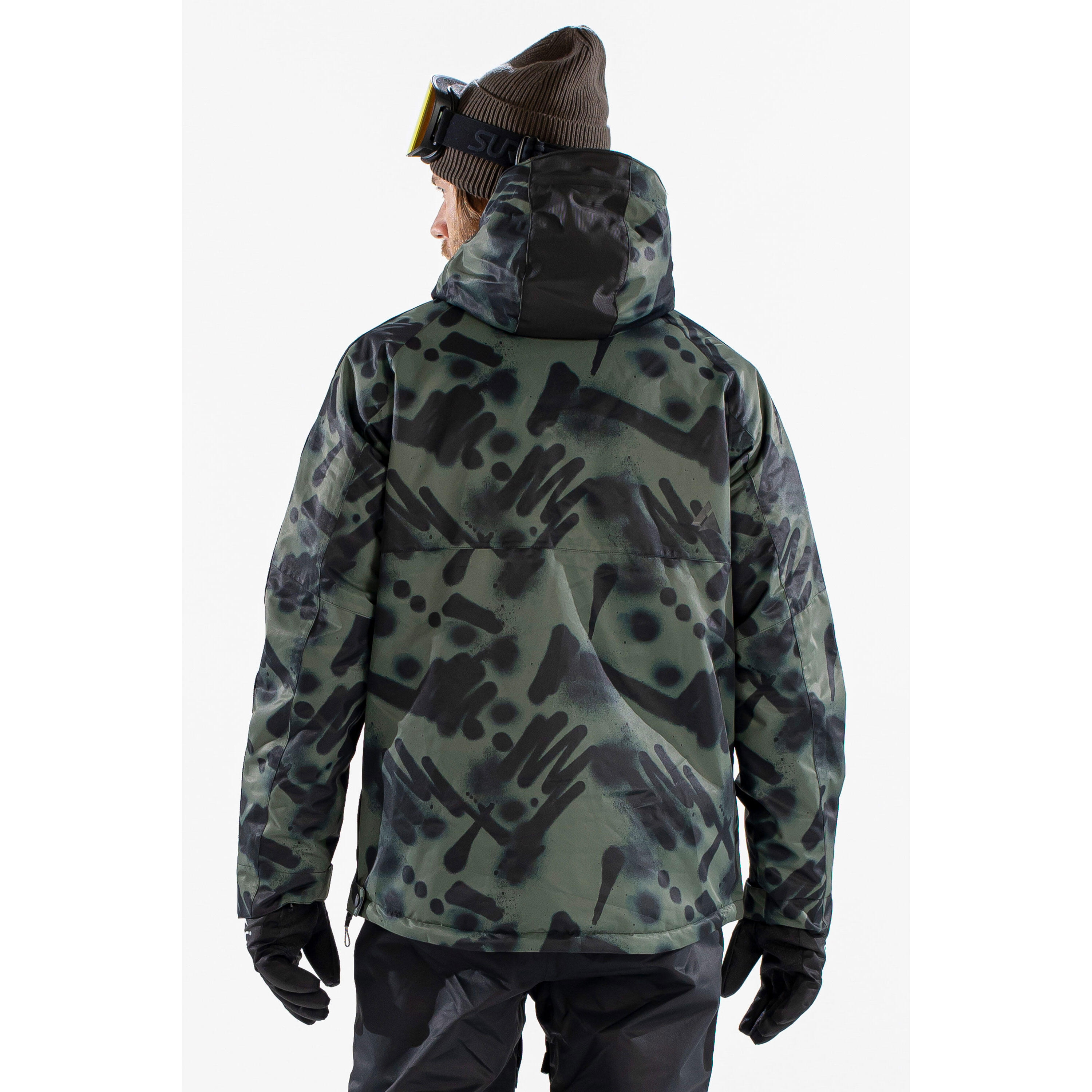 Lowride Vandal Ski Jacket Khaki 3/7
