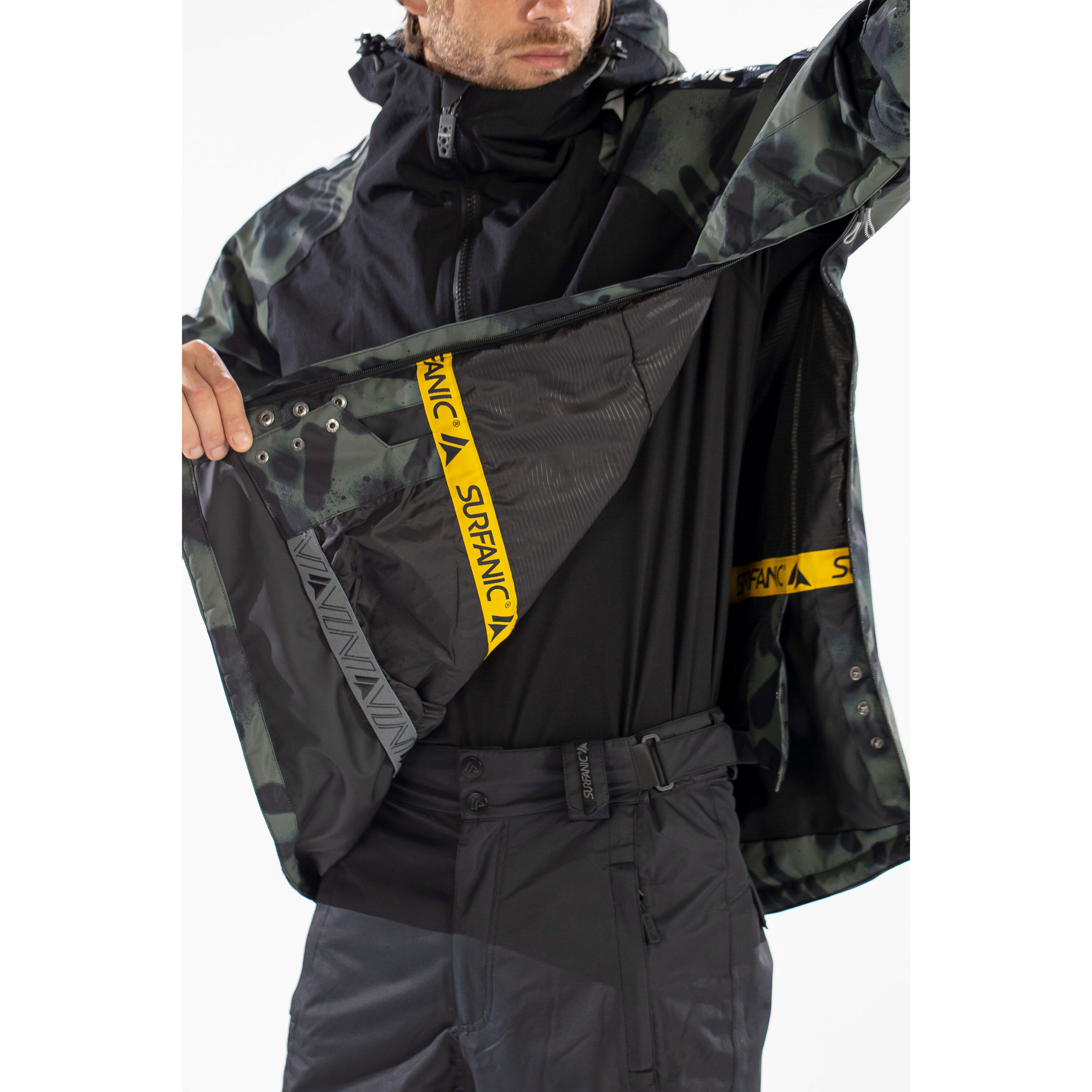 Lowride Vandal Ski Jacket Khaki 7/7
