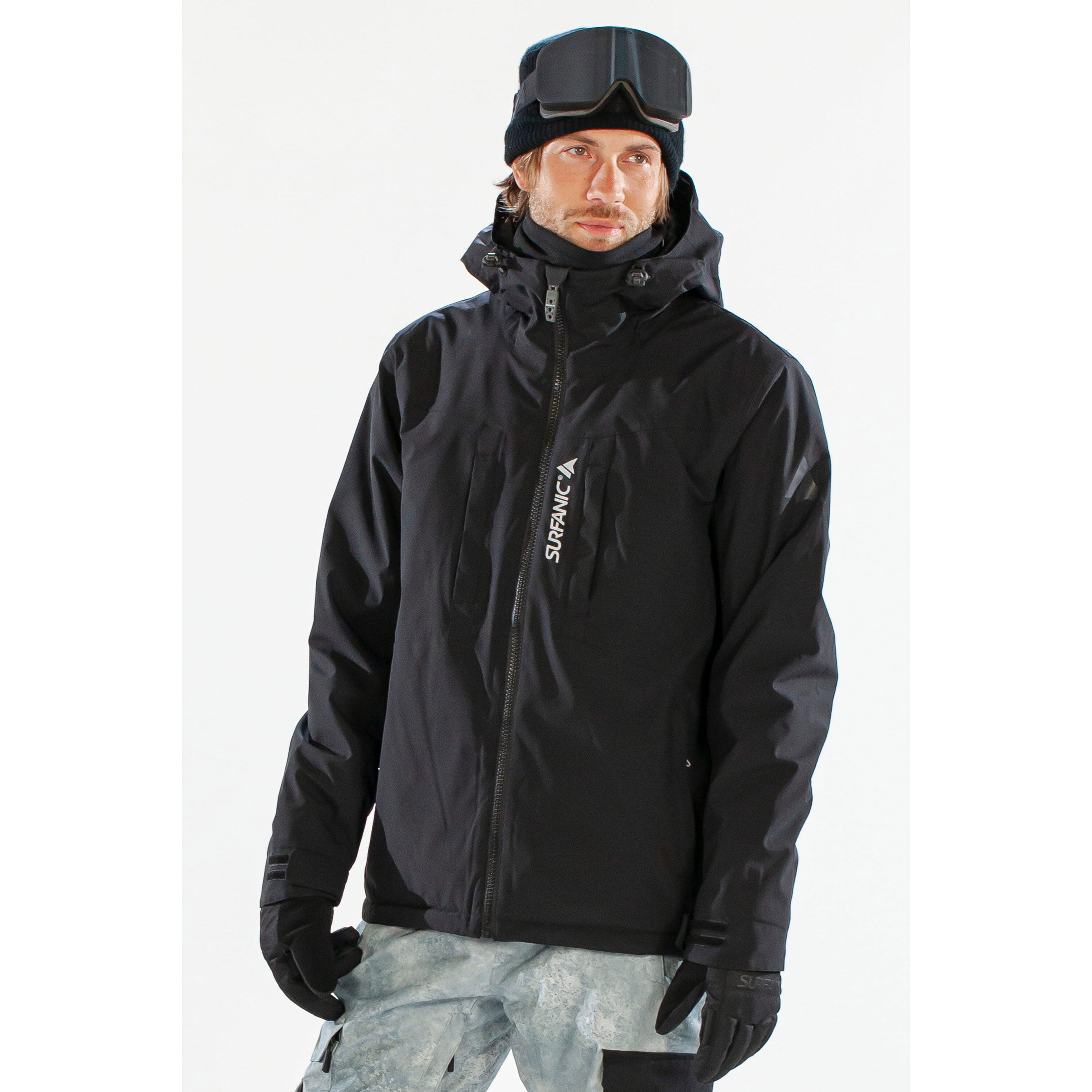 SURFANIC Militia Ski Jacket Black