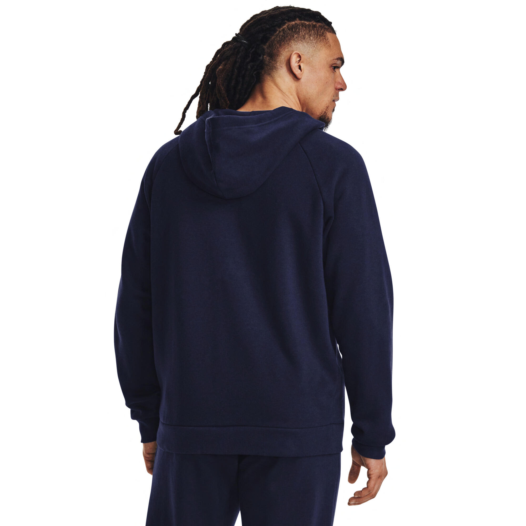 Fleece hoodie met volledige rits Under Armour Rival 5/6