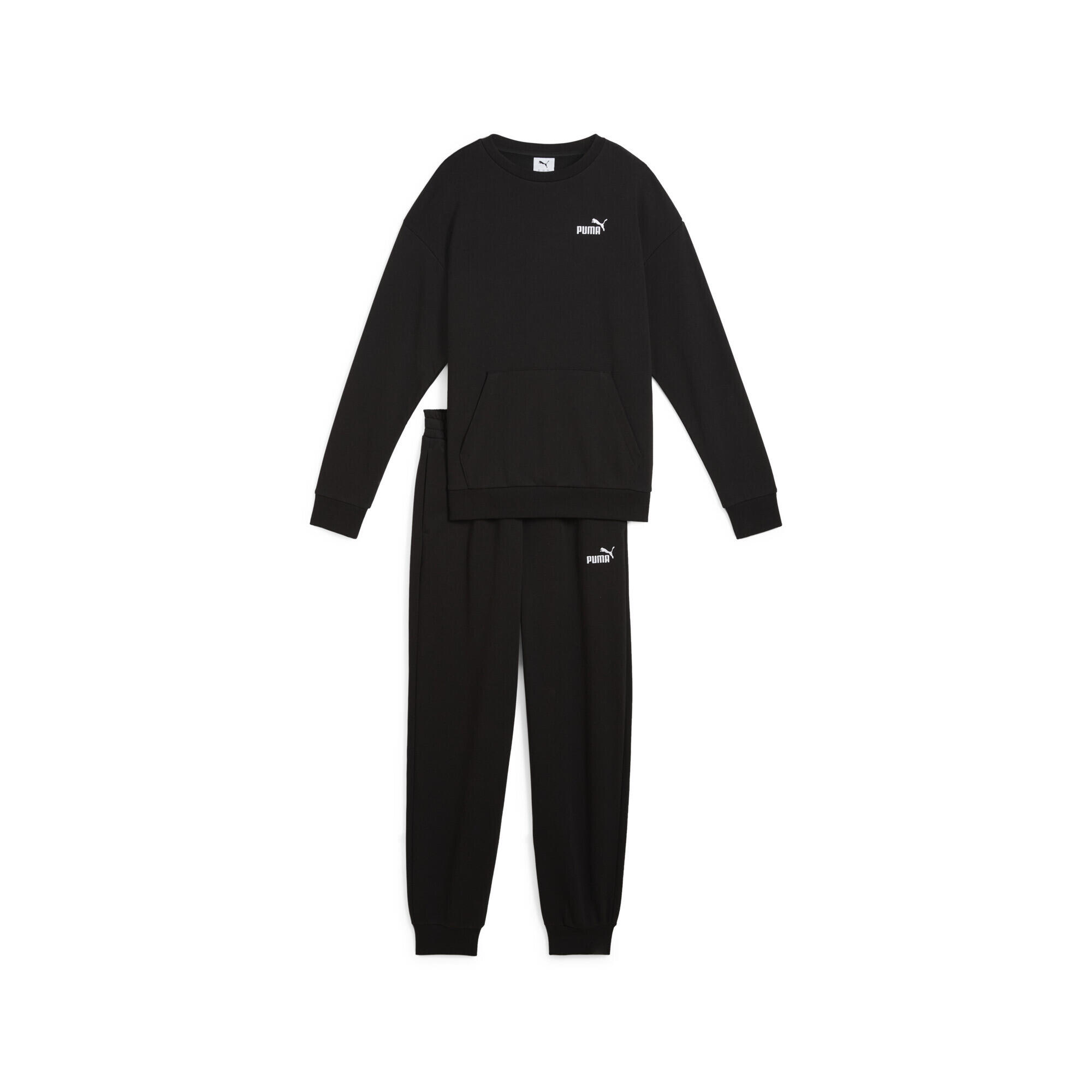 PUMA Fato de Treino Para Mulher Preto