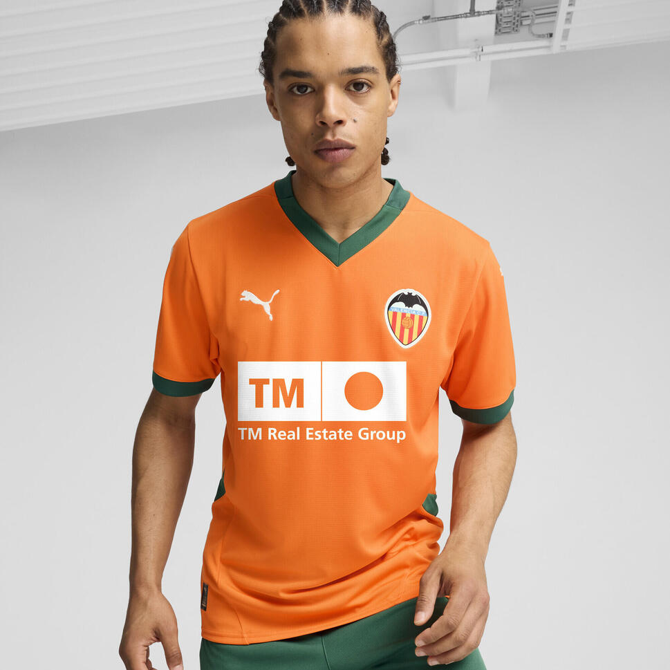 Męska trzecia koszulka Valencia CF 24/25 PUMA Rickie Orange Vine