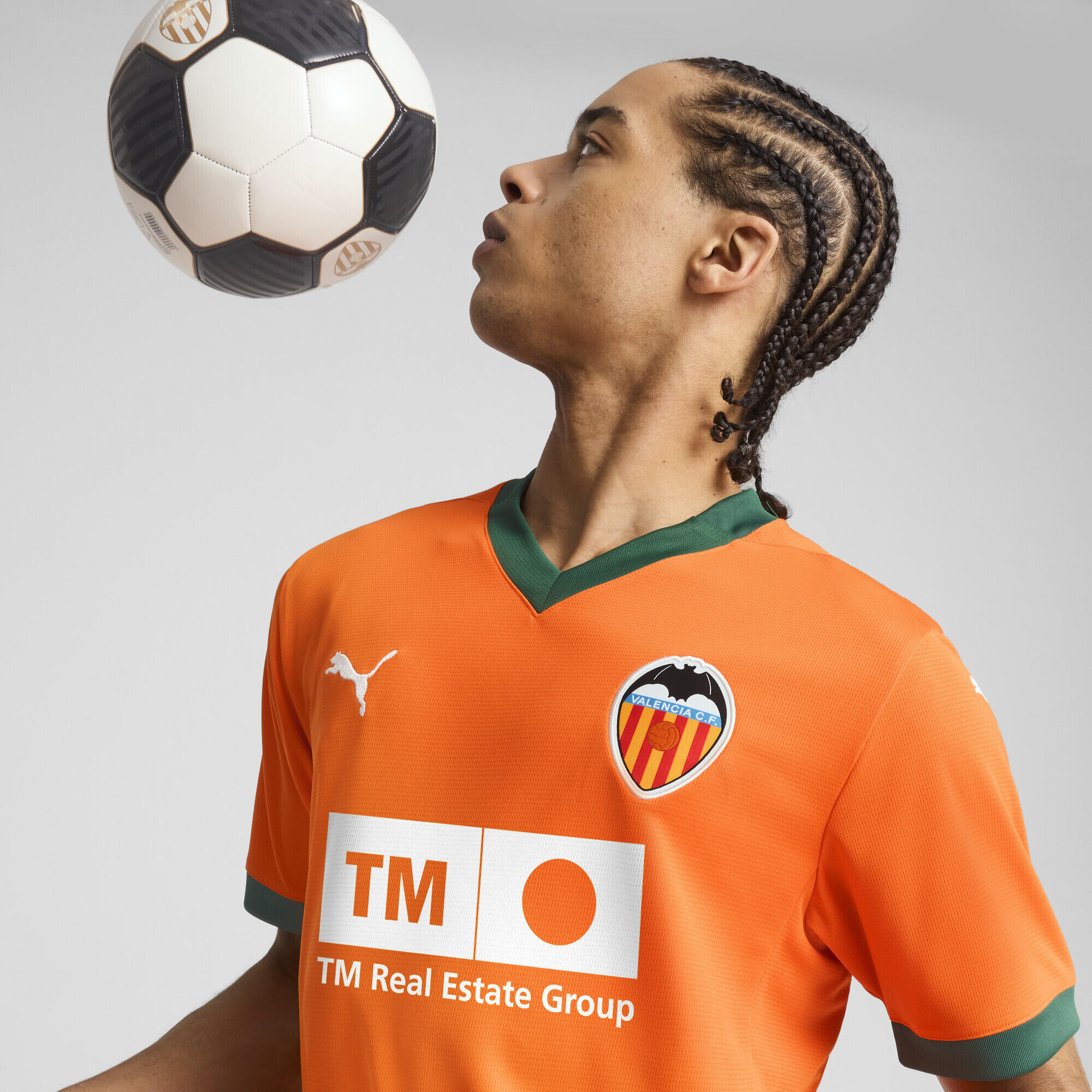Valencia CF 24/25 derde shirt voor heren PUMA Rickie Orange Vine 3/7