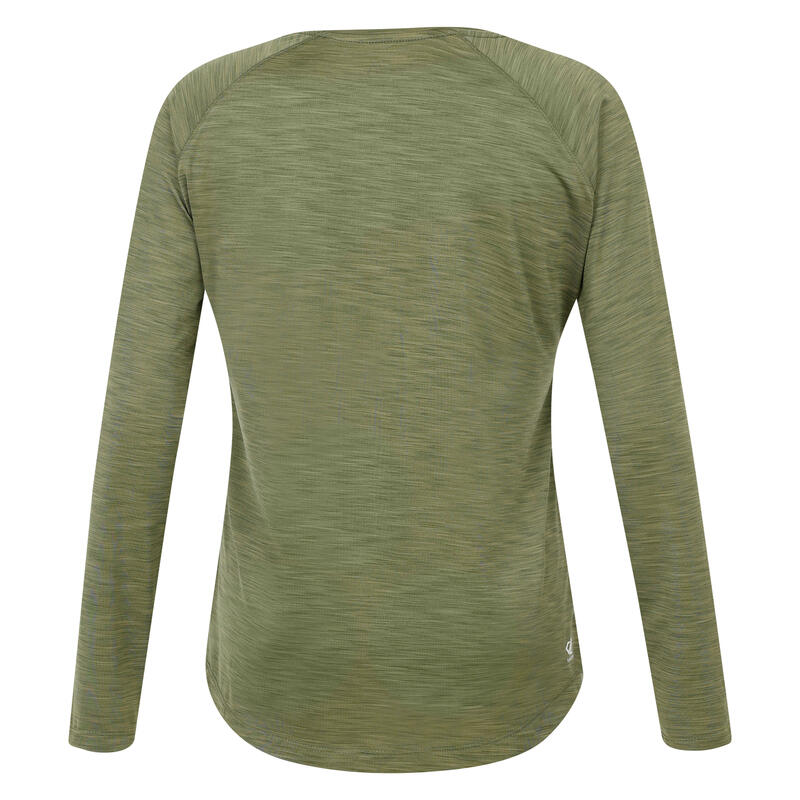 Tshirt De Sport DISCERN Femme (Vert Olive)