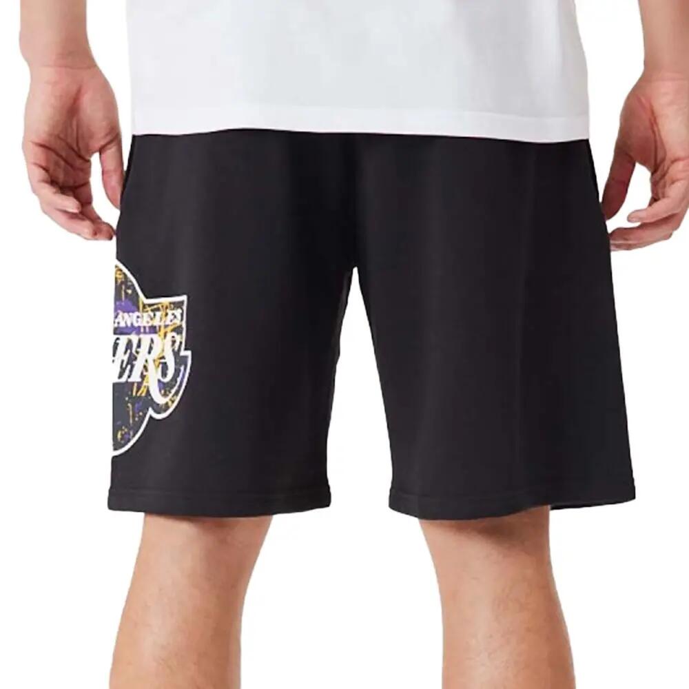 Short Uomo New Era NBA Los Angeles Lakers Nero 3/3