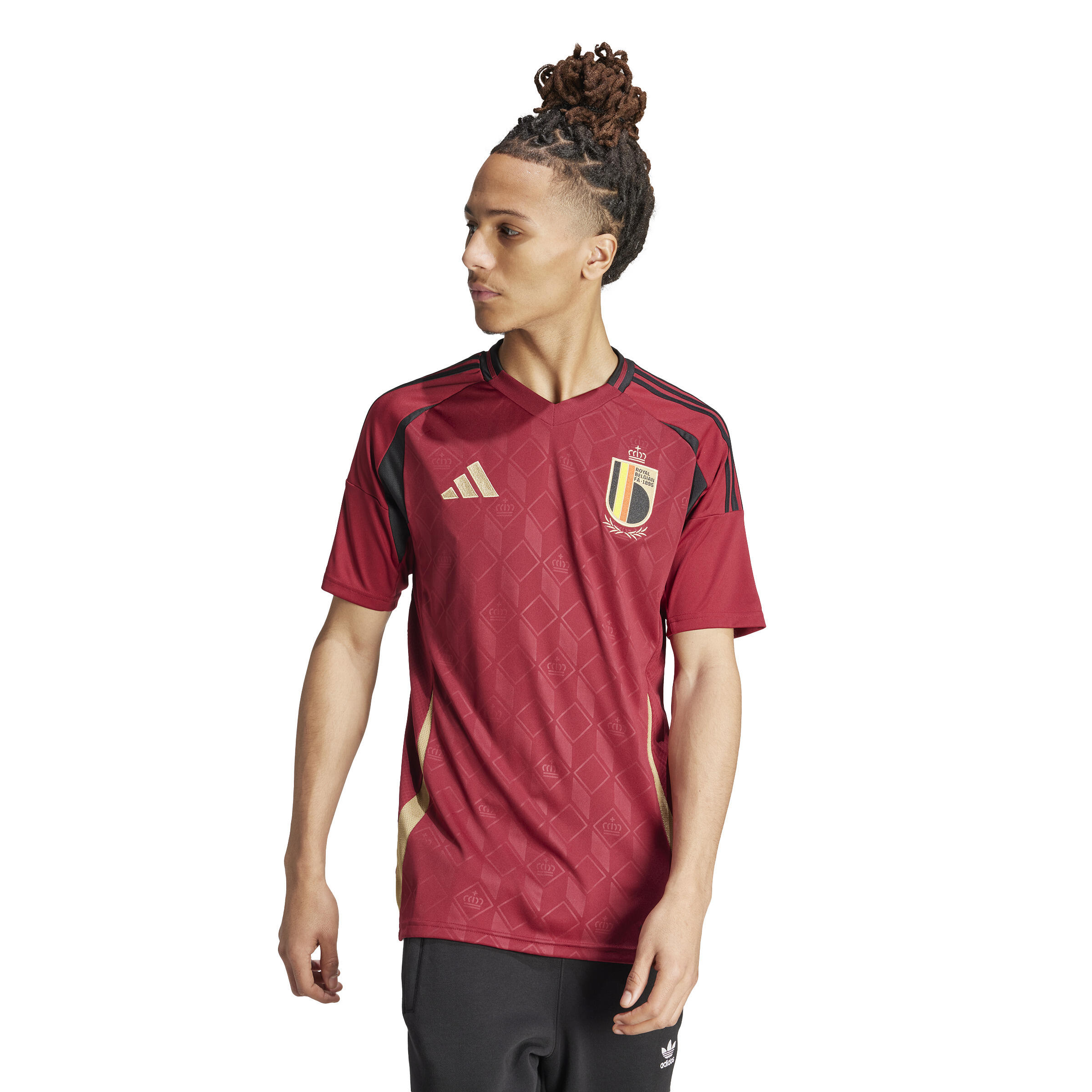 Belgium 24 Home Jersey 3/8