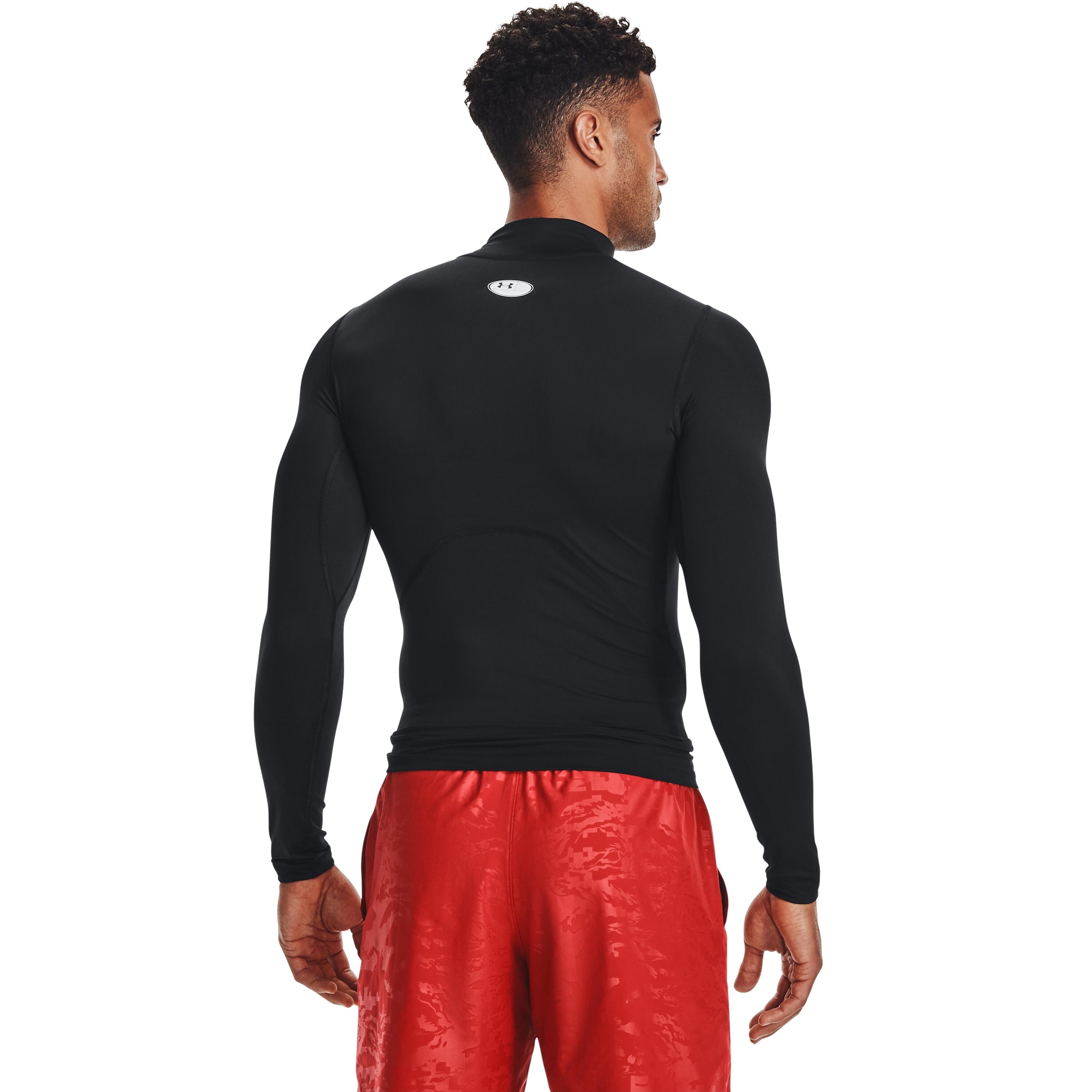 T-shirt a manica lunga con colletto rialzato Under Armour HeatGear® 5/6