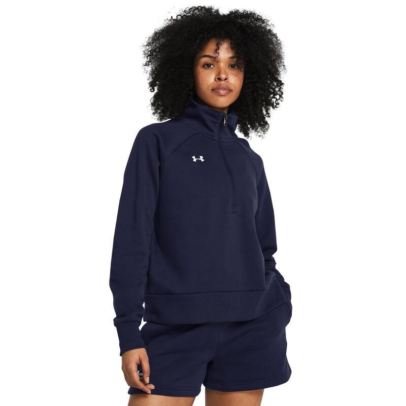Veste Polaire Demi-zip Exertek Femme - Coupe Petite - Vert Et Bleu - Taille XL - Occasion