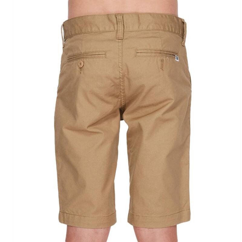 Bermuda Beige Foncé Garçon Dc shoes Worker Straight