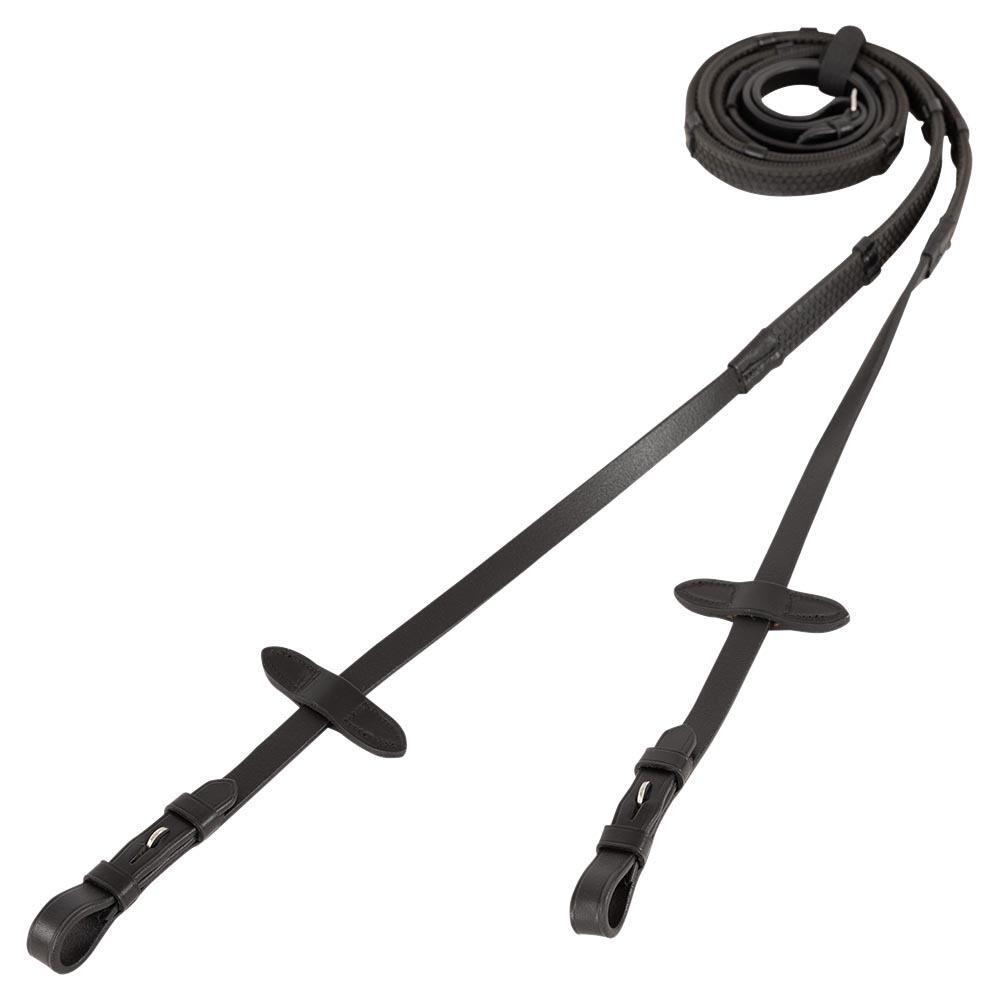 Redini per cavalli in gomma con fibbia cieca BR Equitation Eventa Pro Grip 3/3