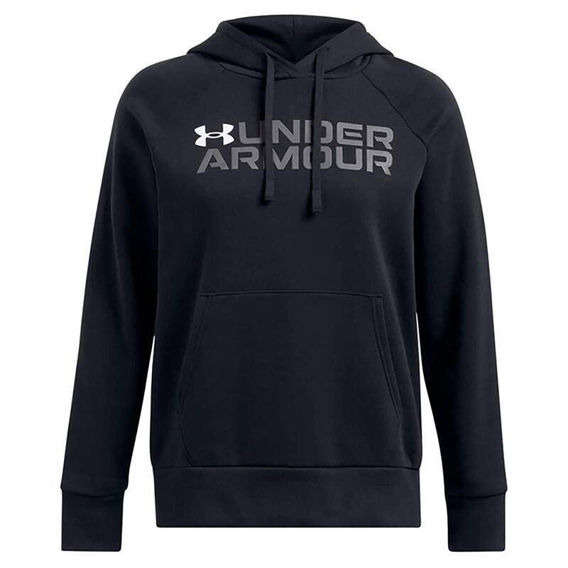 Onder Armor Rivaal Fleece Woordmerk Hoodie Vrouwen